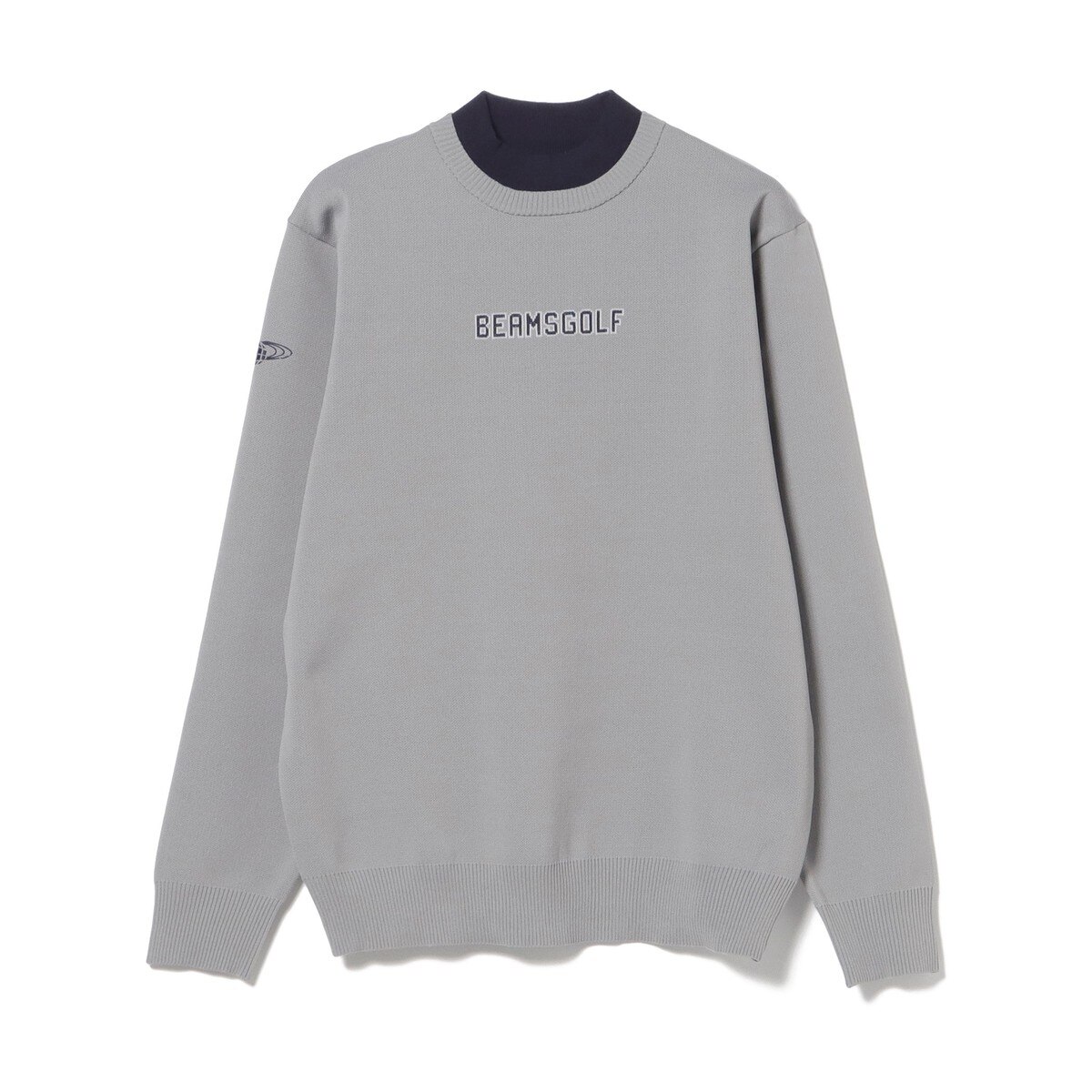 ORANGE LABEL フェイク レイヤード モックネック ニット(中間着