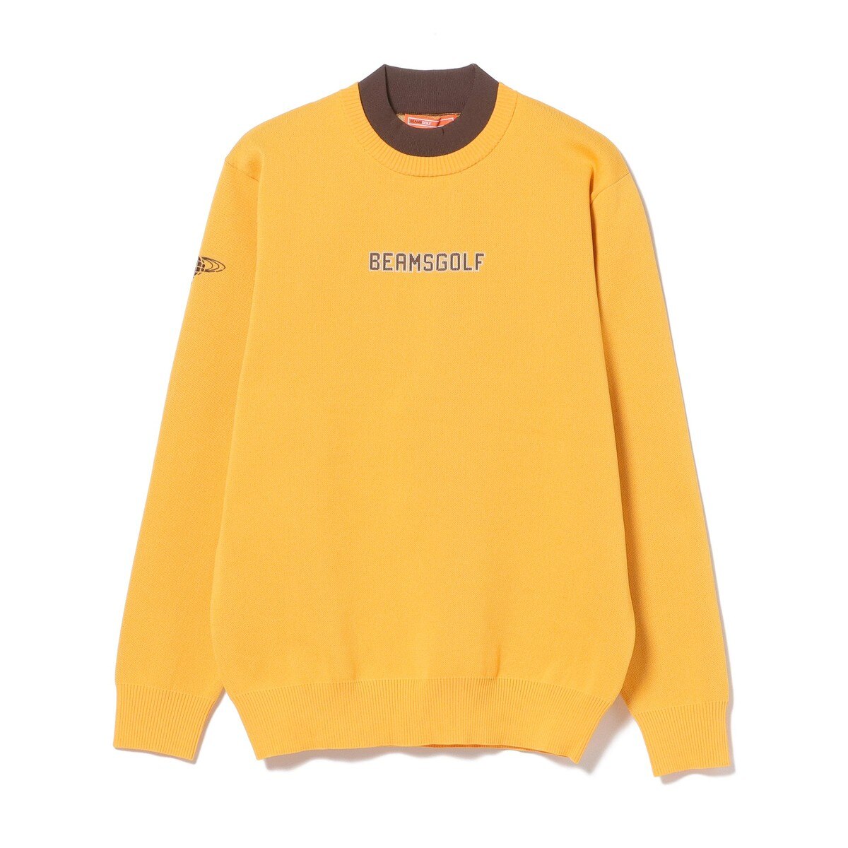 ORANGE LABEL フェイク レイヤード モックネック ニット(中間着