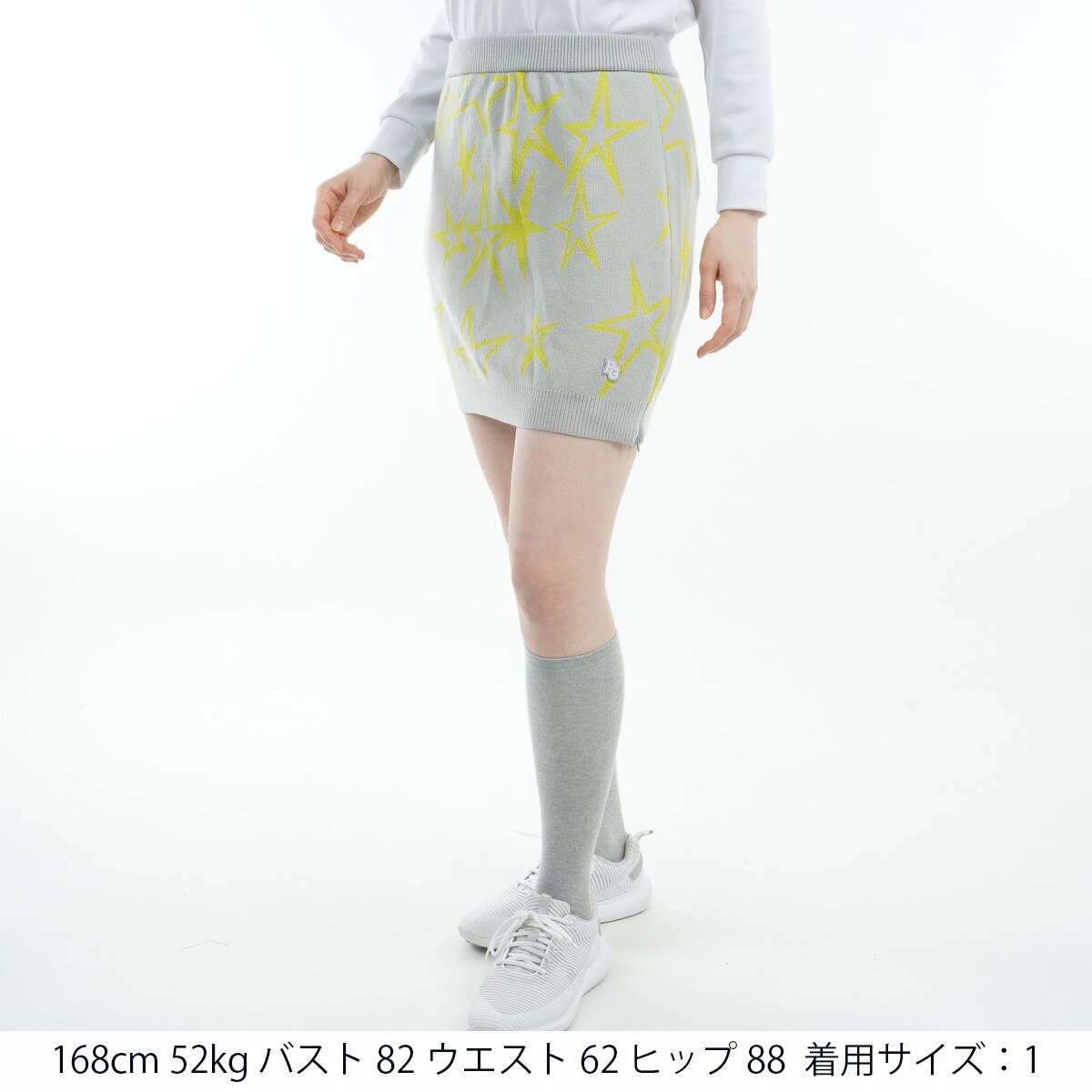 セール・アウトレット】星柄ジャカード スカート レディス(スカート