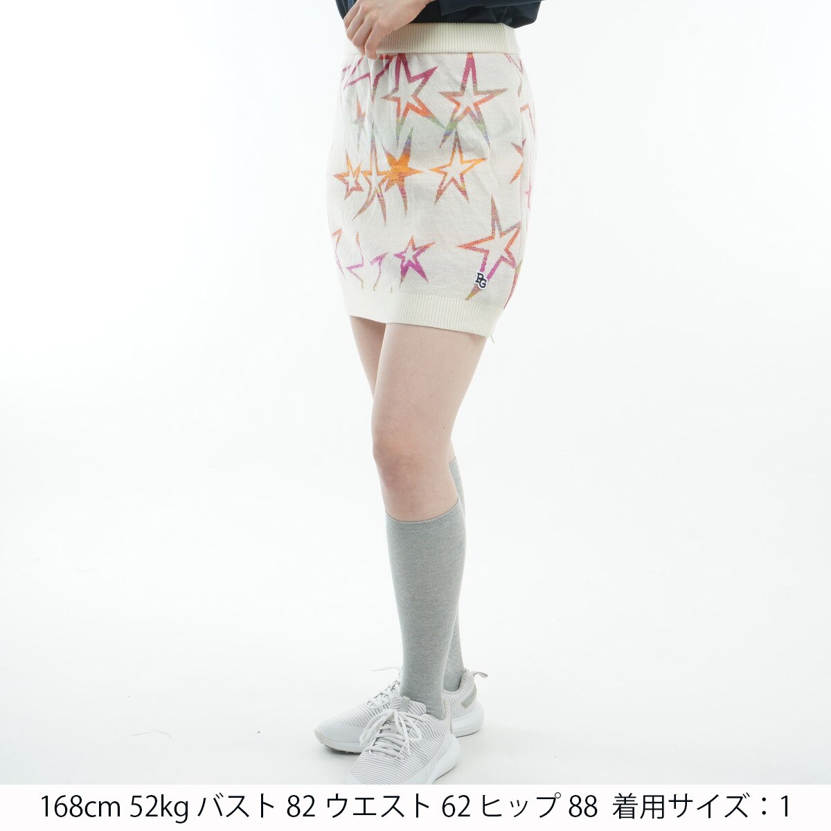 セール・アウトレット】星柄ジャカード スカート レディス(スカート