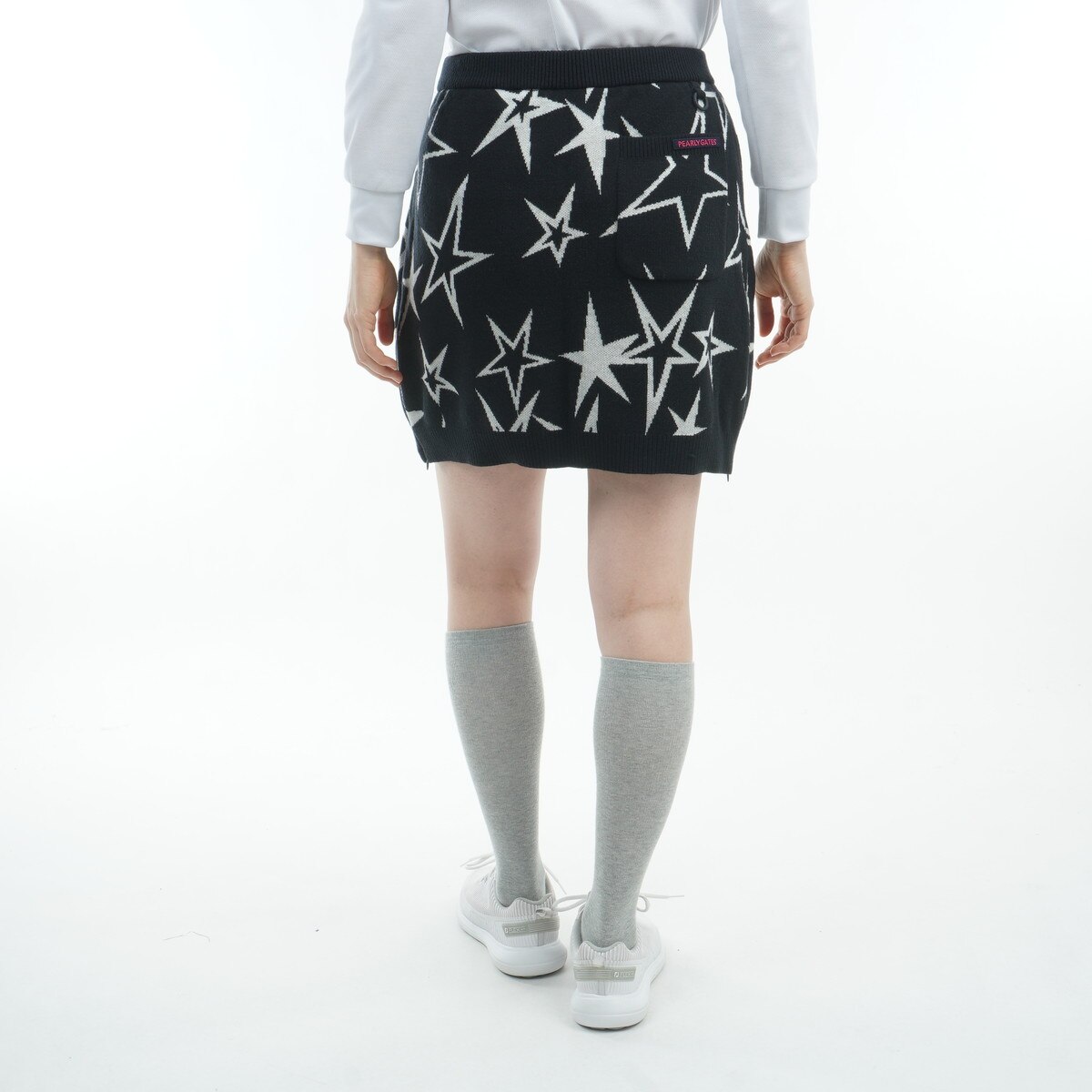 セール・アウトレット】星柄ジャカード スカート レディス(スカート
