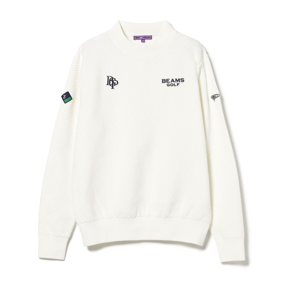 PURPLE LABEL スフィダンテ パイル モックネックニット(中間着