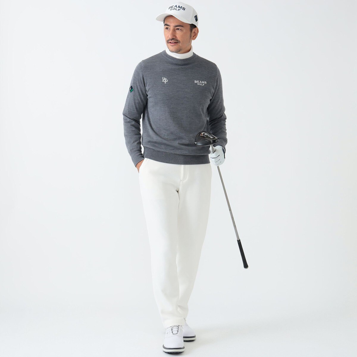 PURPLE LABEL エアシャット 裏付き スフィダンテ ニット(中間着