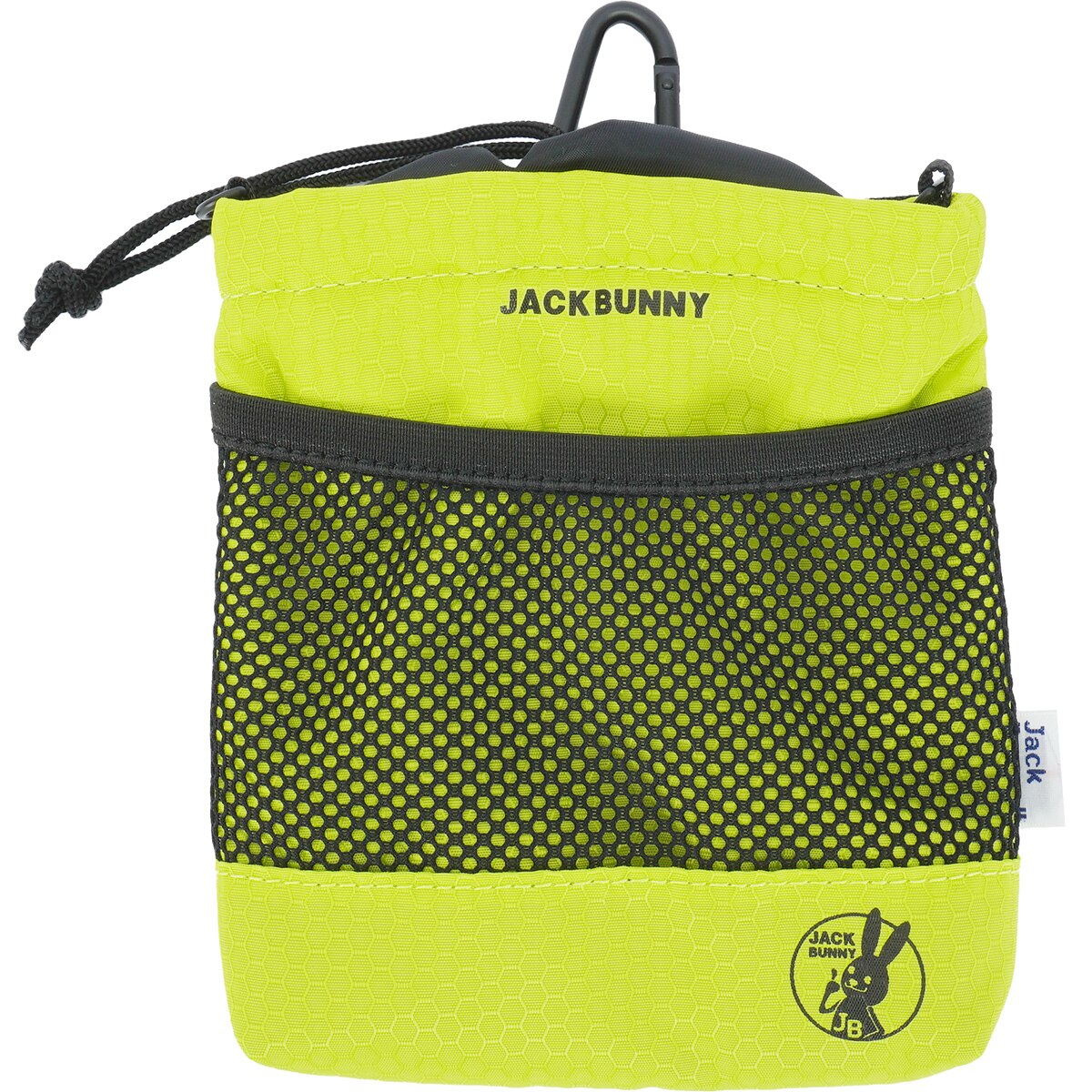 【新品】　JACK BUNNY メッシュショルダーバッグ ブラック セール】【Jack Bunny!!】カートバッグ (UNISEX)（ショルダー