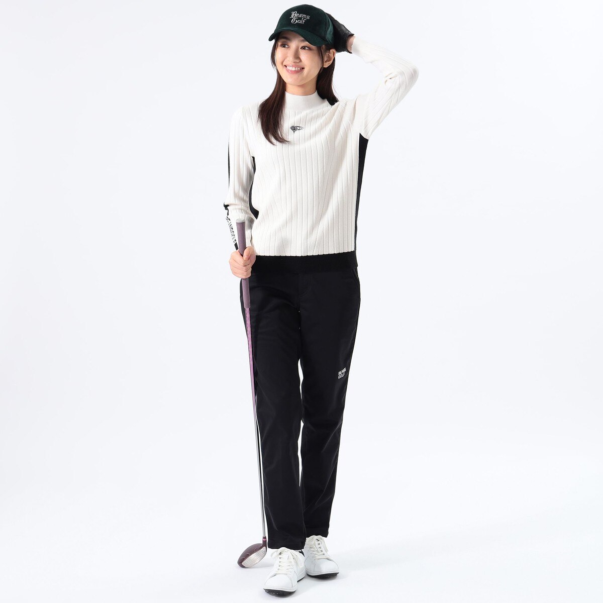 ビームスゴルフ　エアシャット ストレッチサイドラインパンツ 83230031803_D_11.jpg