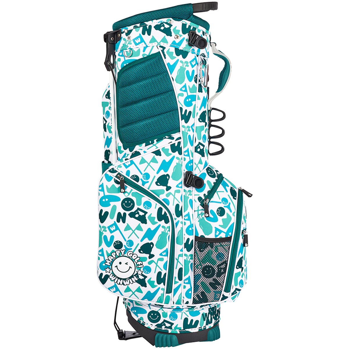 HAPPY GOLF スタンドキャディバッグ(【男性】キャディバッグ)|ウィン