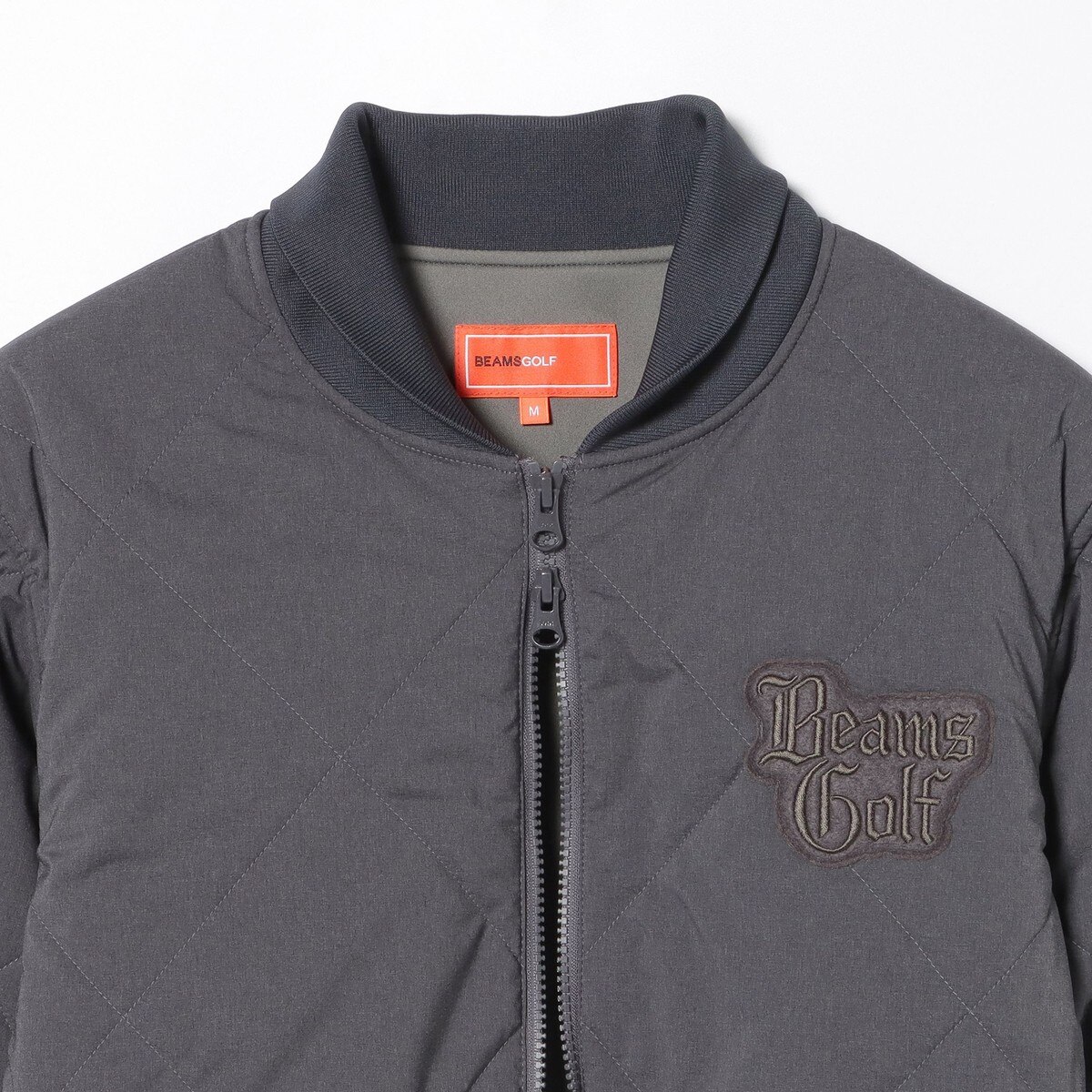 BEAMS GOLF ビームスゴルフ　中綿　キルト　ブルゾンのみ BEAMS GOLF（ビームス ゴルフ）ORANGE LABEL / ノーカラー