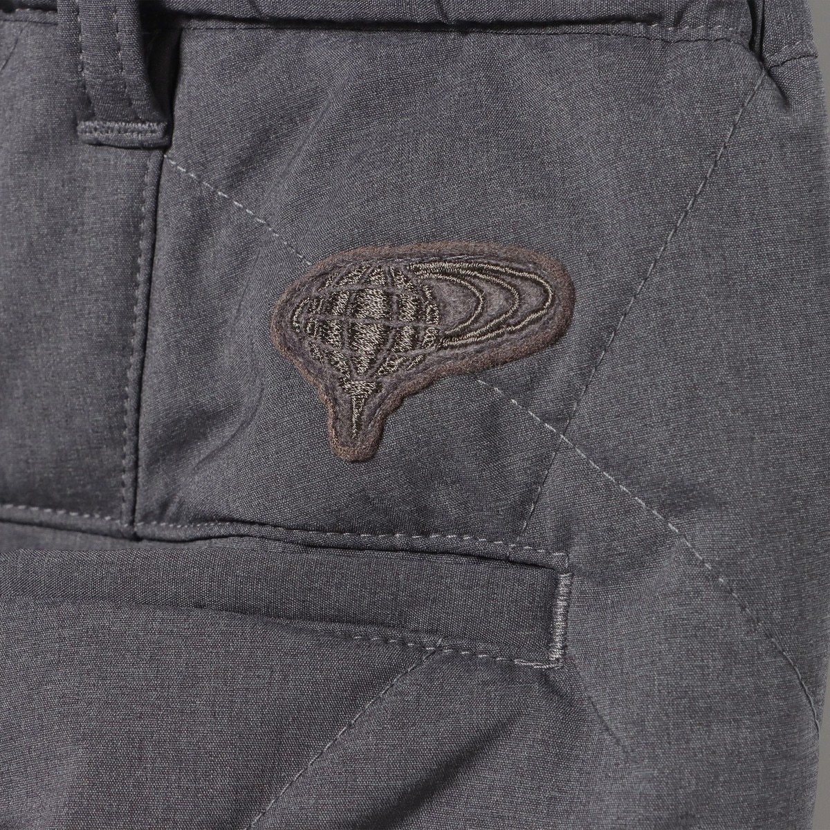 ORANGE LABEL 格子キルト 切り替え 裾リブパンツ(ロングパンツ)|BEAMS