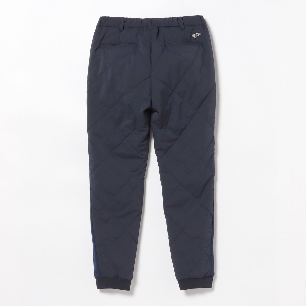 ORANGE LABEL 格子キルト 切り替え 裾リブパンツ(ロングパンツ)|BEAMS