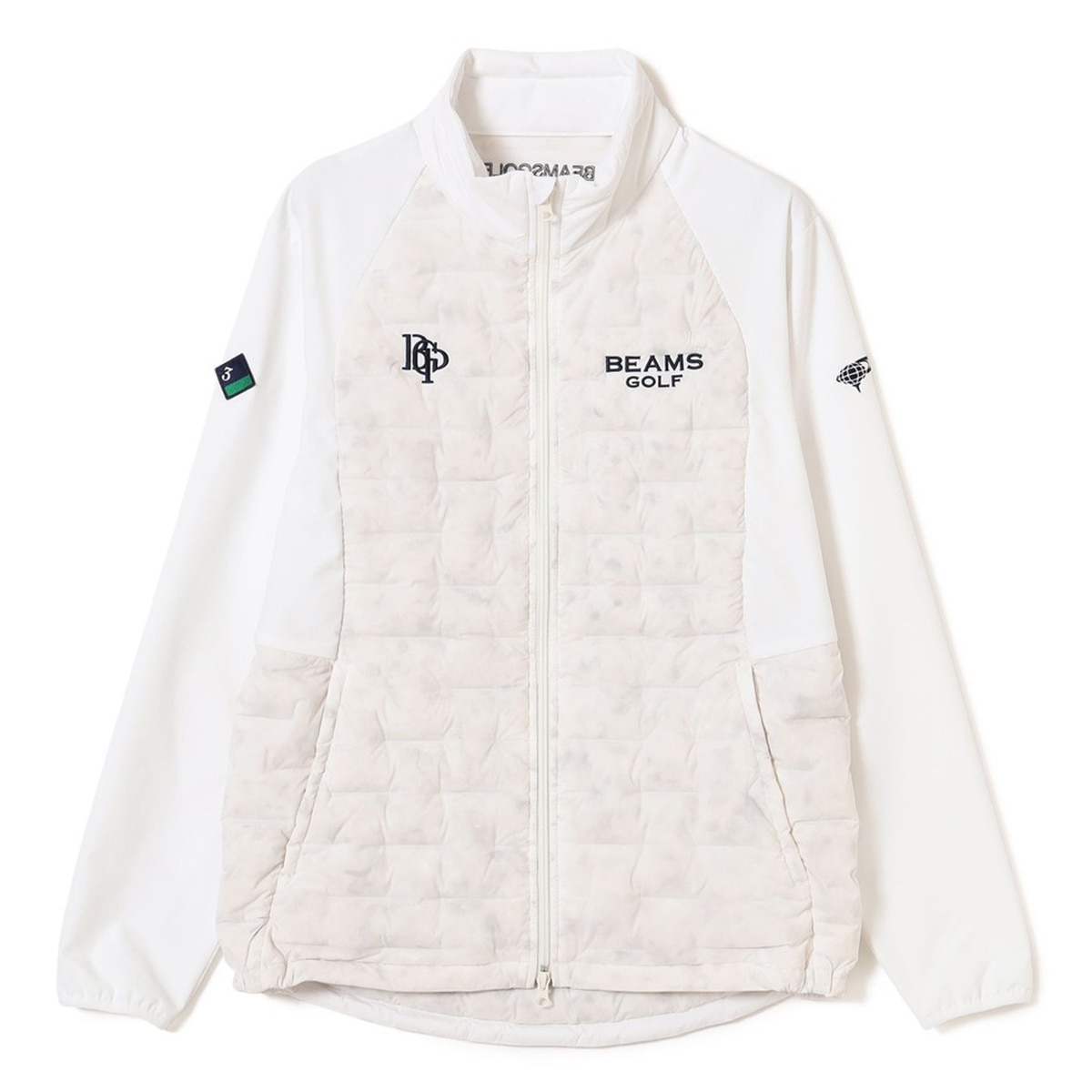 PUPLE LABEL スフィダンテ 接結ダウン 切り替えブルゾン