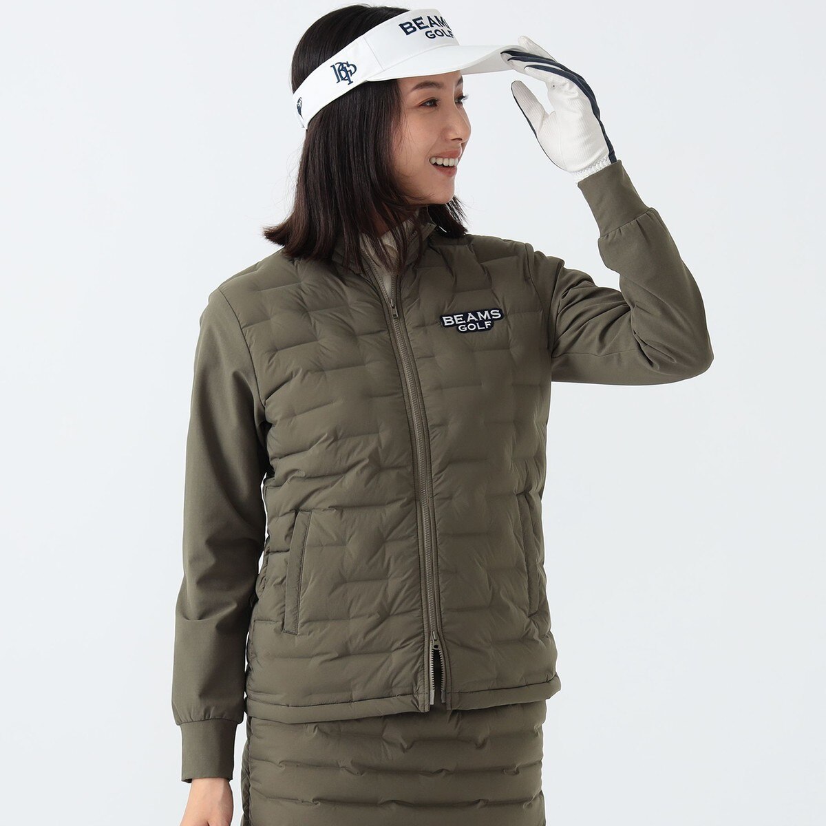 PUPLE LABEL 接結ダウン ブルゾン レディス(アウター(ブルゾン