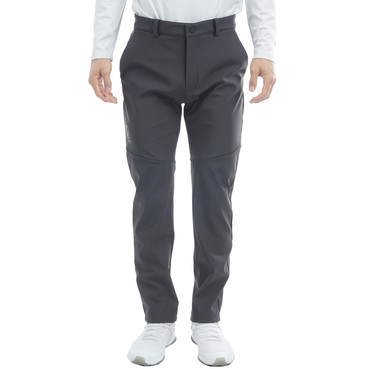 セール・アウトレット】ストレッチ 裏フリース ワンポイント