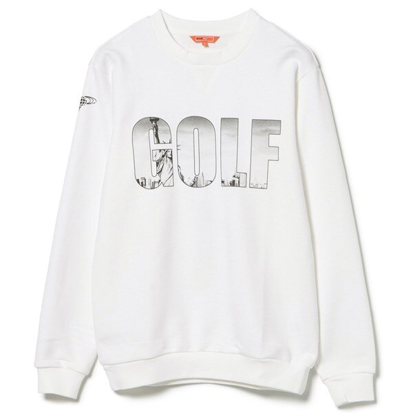 ORANGE LABEL GOLFロゴ スウェット プルオーバー(中間着(セーター 