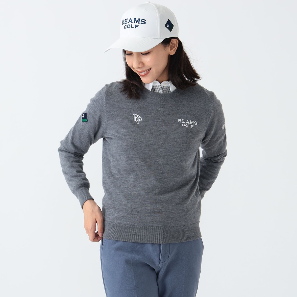 PURPLE LABEL エアシャット 裏付き スフィダンテ ニット レディス(中間