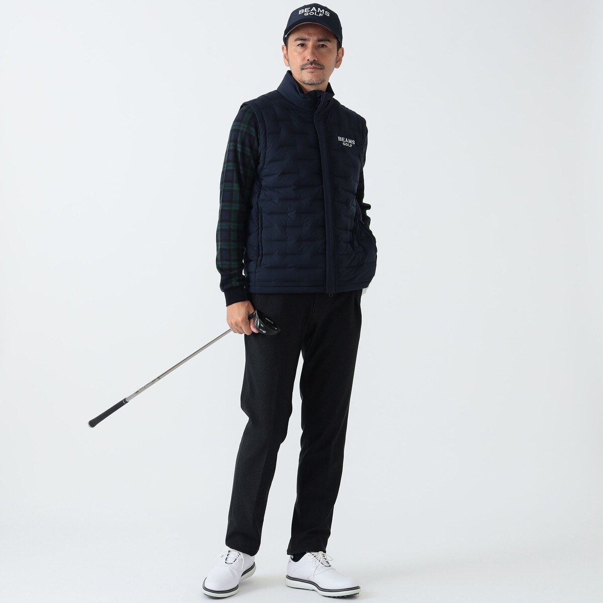 PURPLE LABEL 接結ダウンベスト(ベスト)|BEAMS GOLF PURPLE