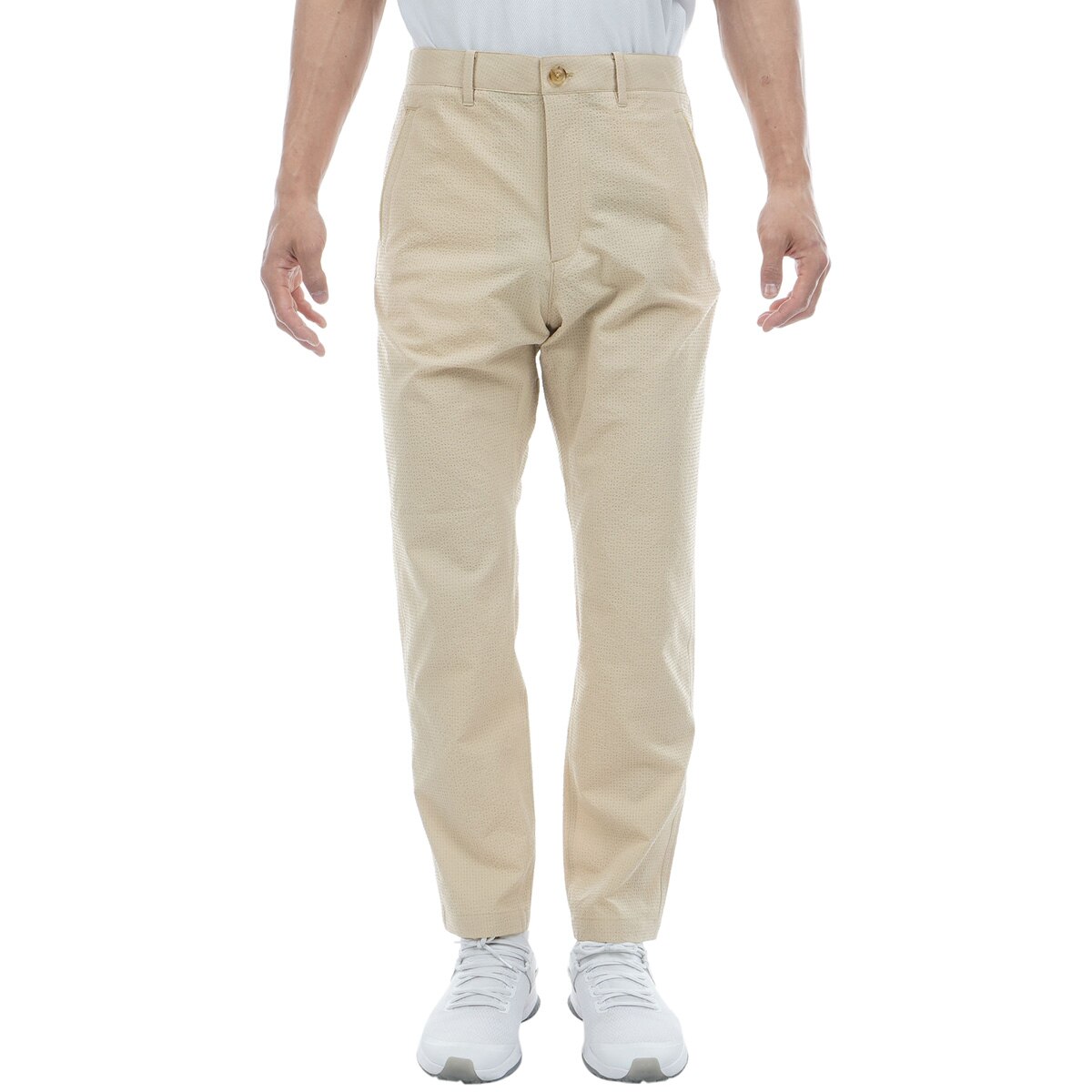 St. ANDREWS メンズベージュ スリムフィットパンツ 吸水速乾】【ストレッチ】2WAYストレッチパンツ (MENS) | St ANDREWS
