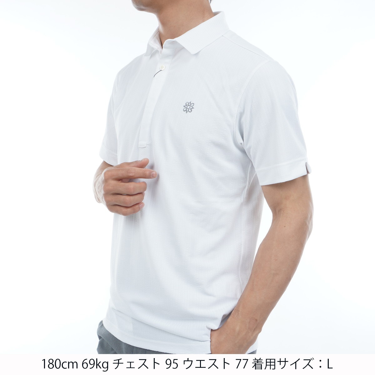 ハイゲージストライプ 半袖ポロシャツ(半袖シャツ・ポロシャツ)|St