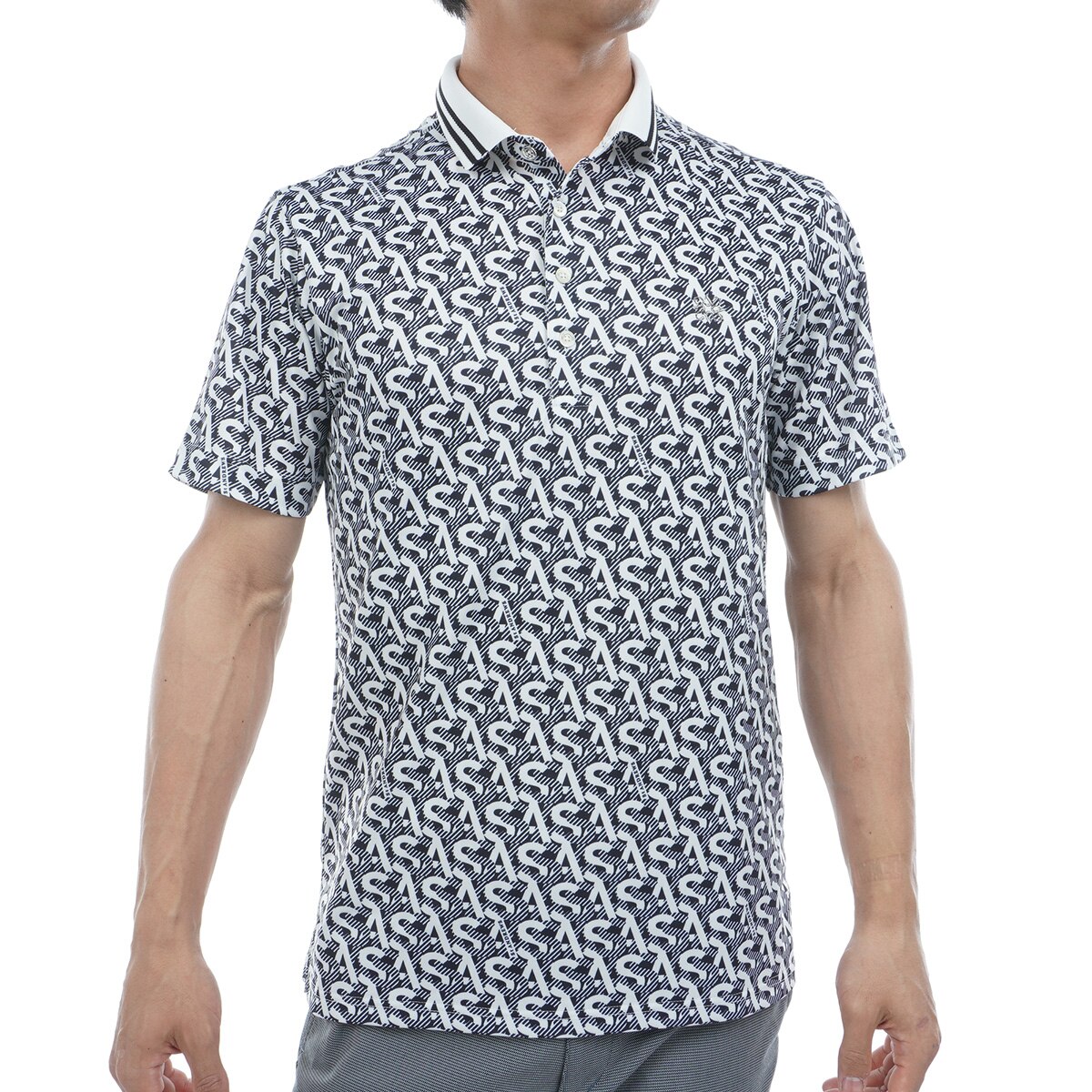 新品 セントアンドリュース ポロシャツ L セントアンドリュース 半袖ポロシャツ ネイビー ハイゲージ