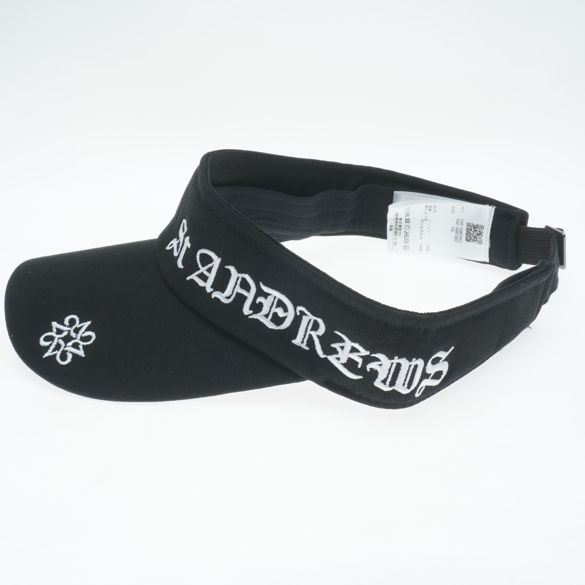 刺繍ロゴサンバイザー(【男性】バイザー)|St ANDREWS(セント