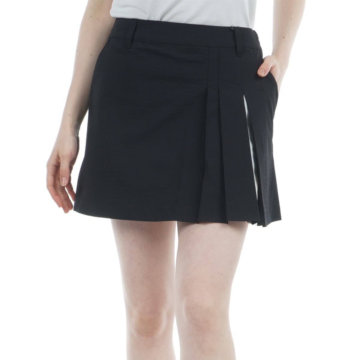 セール・アウトレット】ナイロンドビー ストレッチスカート レディス