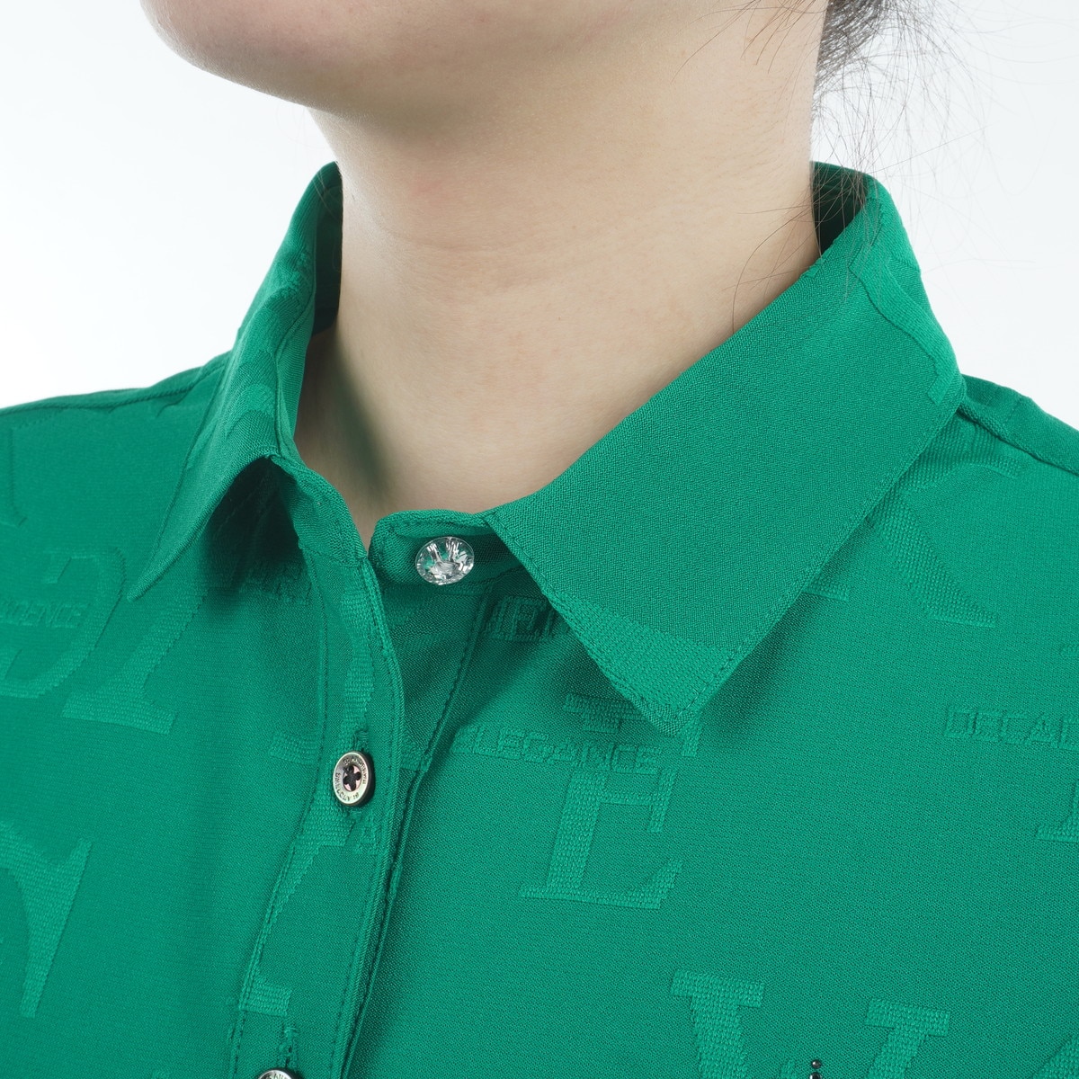 セール・アウトレット】ストレッチ コンセプト柄 リンクス半袖