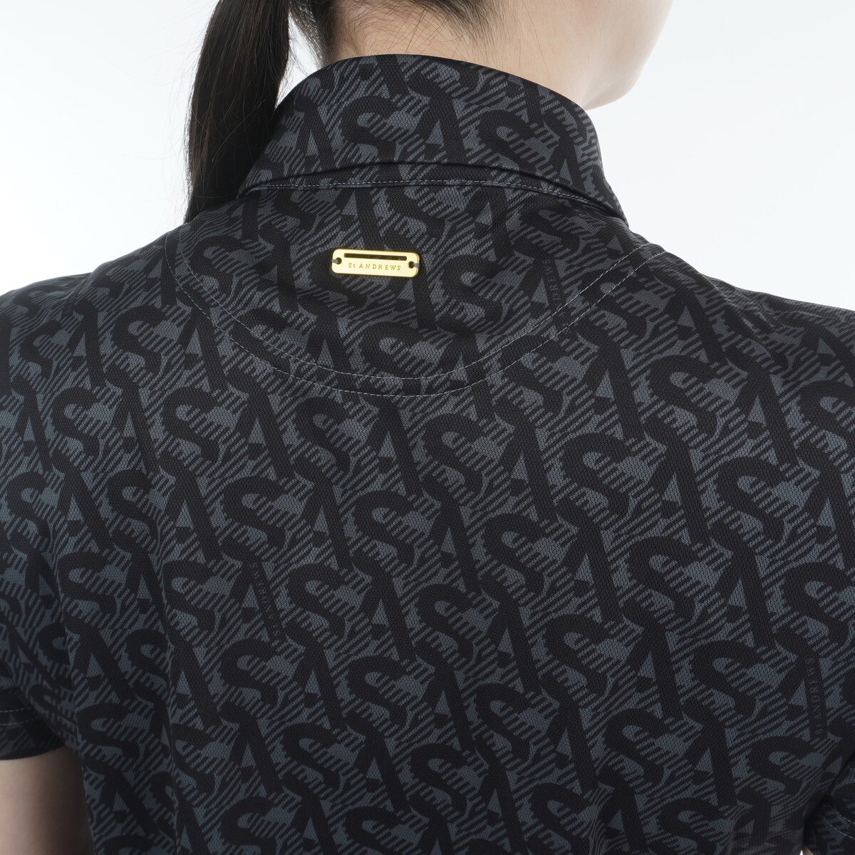 セール・アウトレット】エアロクールピケ SAモノグラム柄半袖