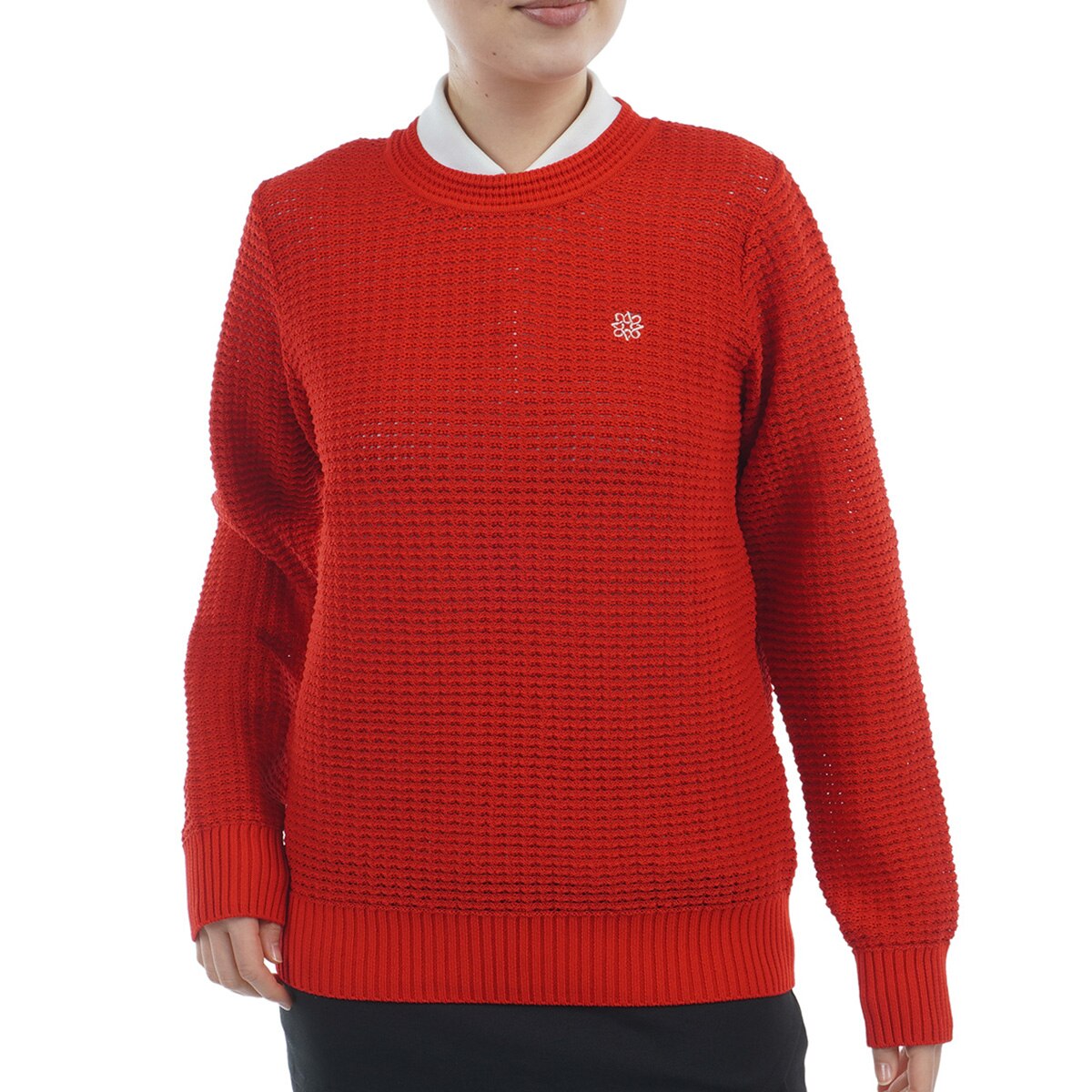 美品 St Andrews ラメストライプセーター М 美品 St Andrews ラメストライプセーター М