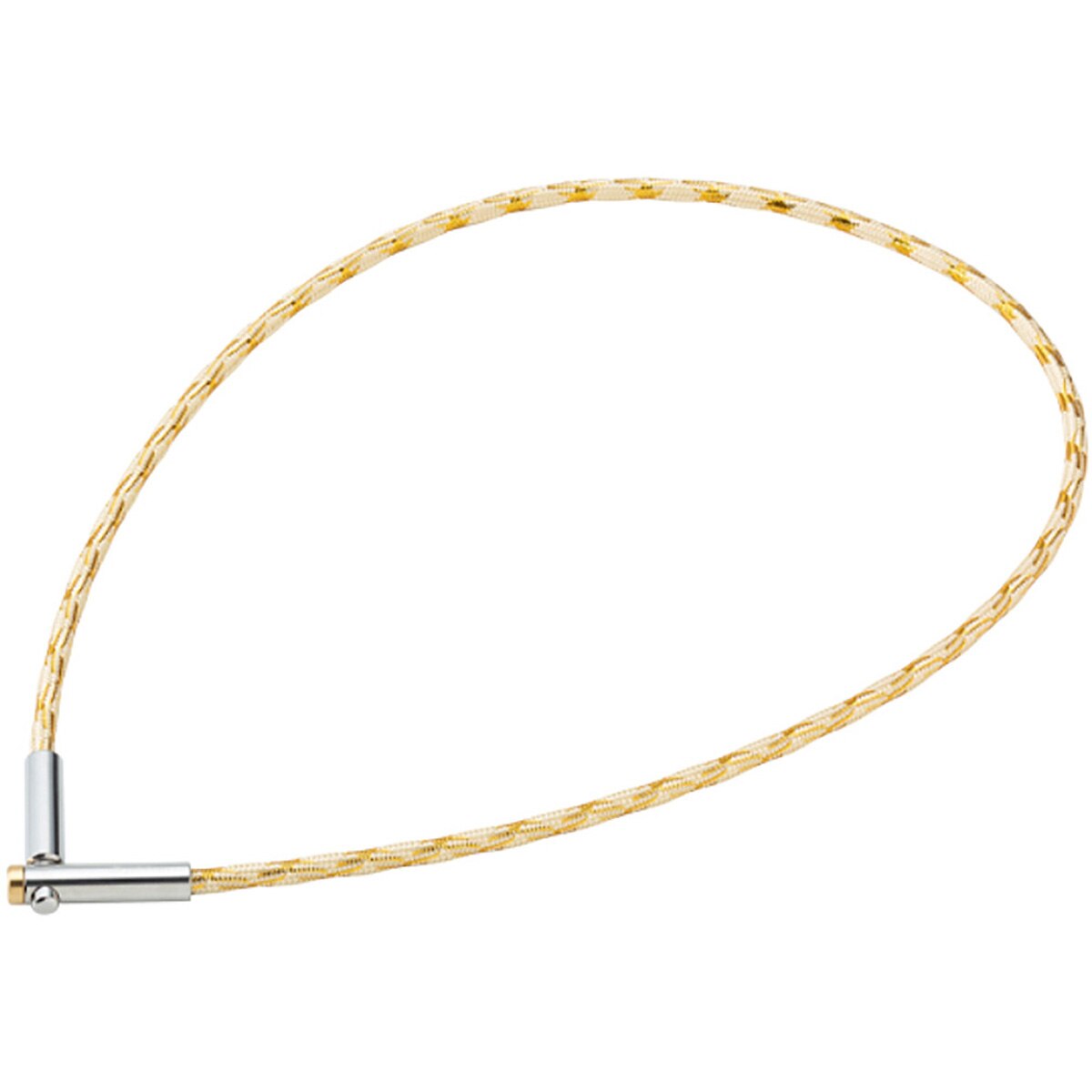 RAKUWA磁気チタンネックレス メタルトップ Vタイプ(健康グッズ)|phiten