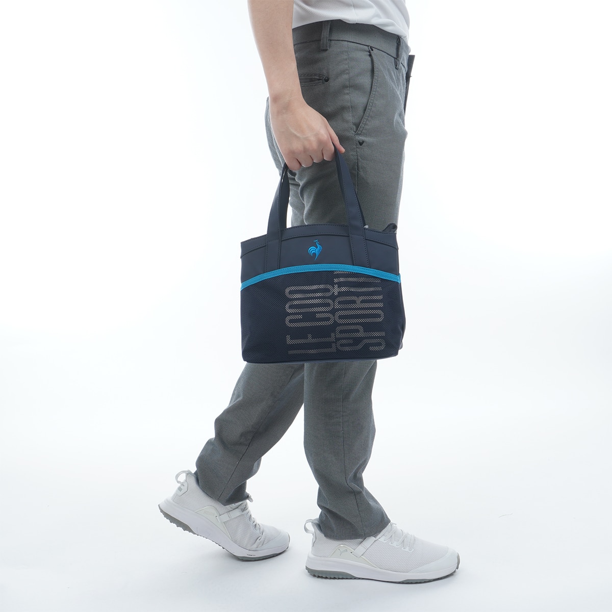 ✨【新品】✨ルコック　両あおりポケットタイプ セール・アウトレット】メッシュロゴデザイン あおりポケット