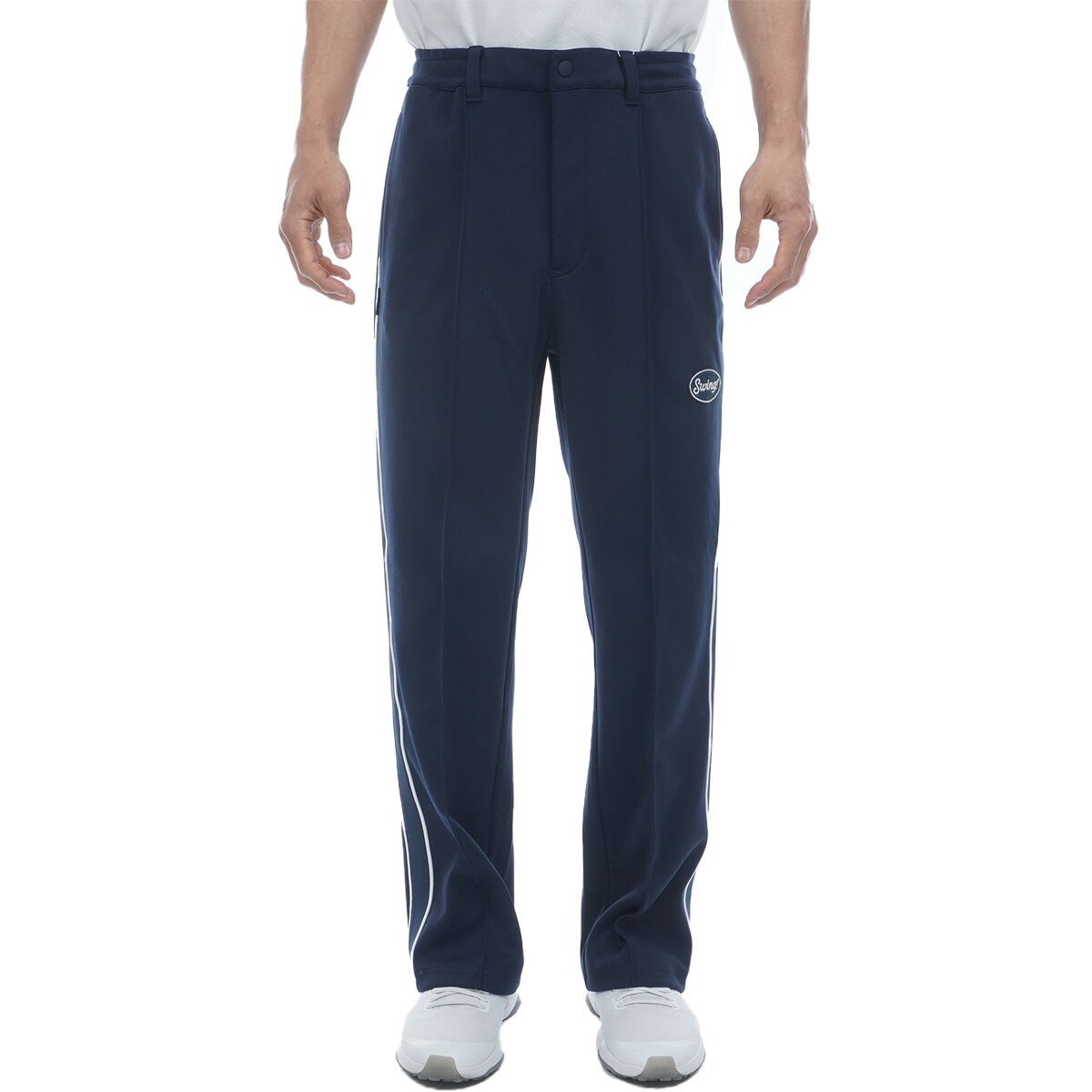 セール・アウトレット】ダブル変形天竺ワンタックトラックパンツ