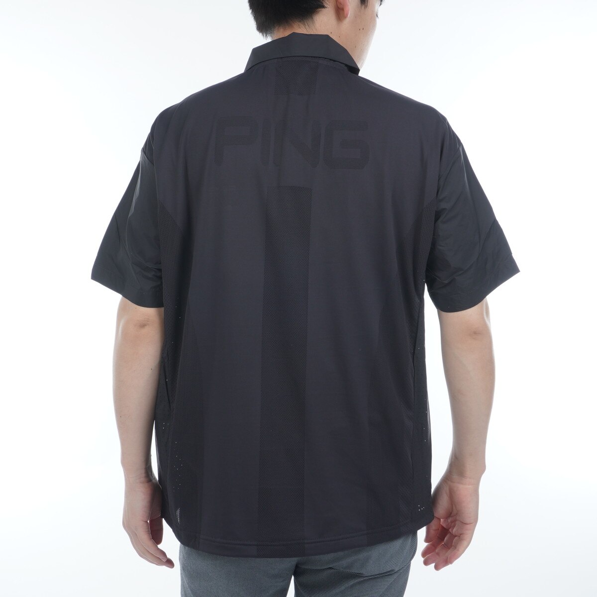 コーデュラ半袖ハーフジップブルゾン(アウター(ブルゾン、ウインド