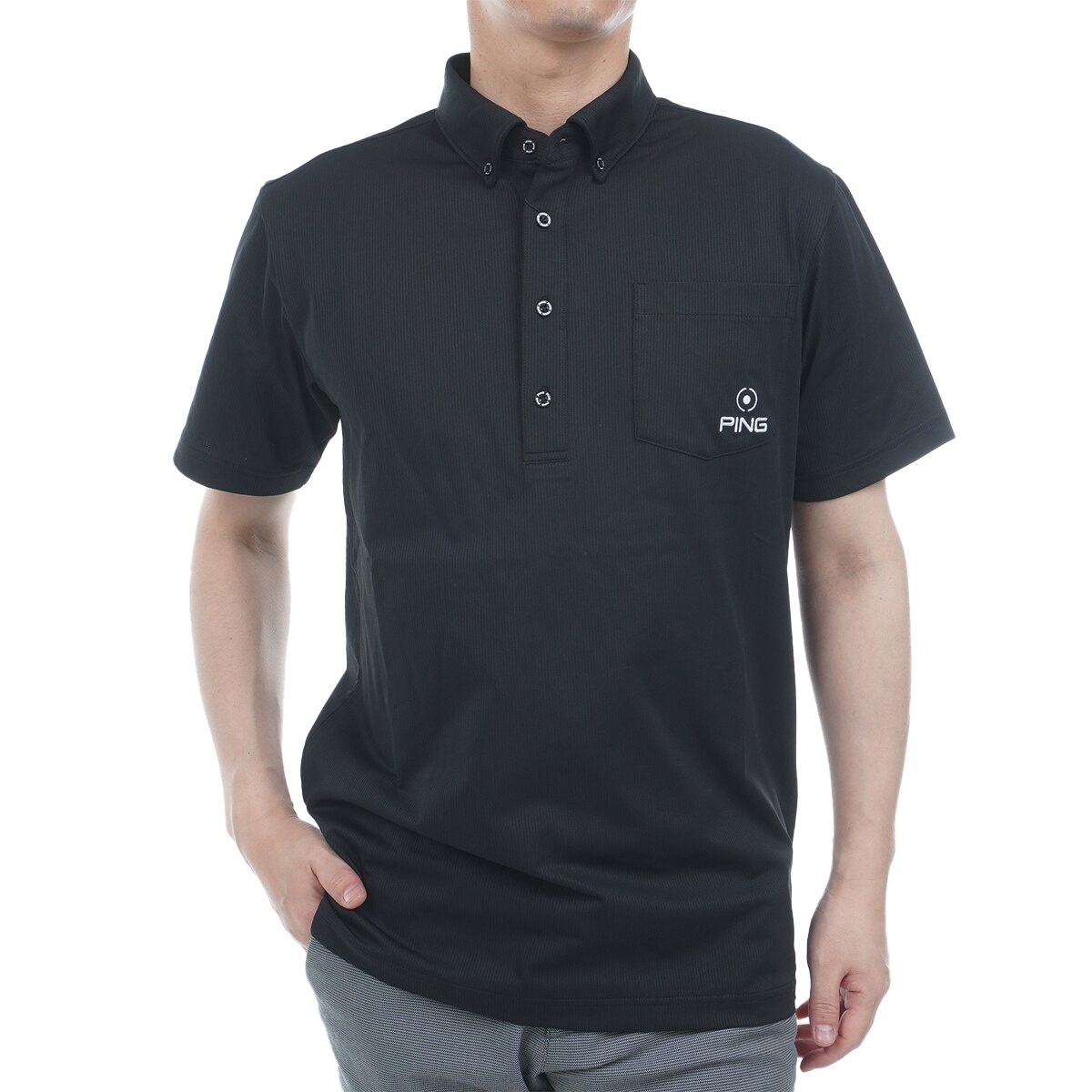 PING - 新品　LL 定価15,400円【PING】半袖ポロシャツ エコブルー半袖ポロシャツ(半袖シャツ・ポロシャツ)|PING(ピン