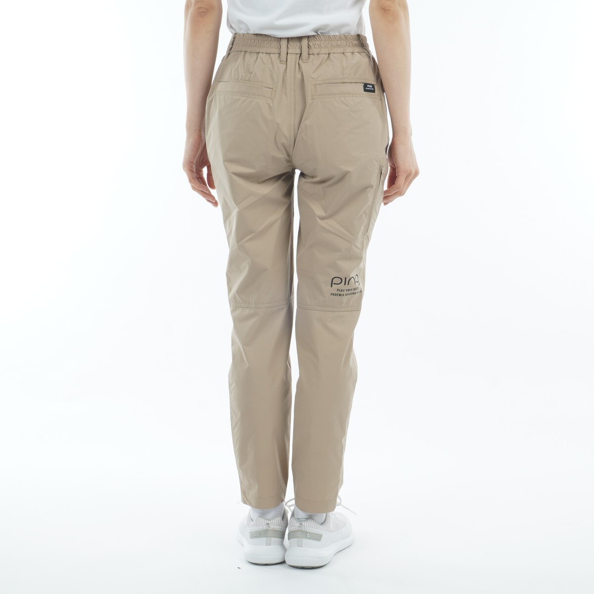 アウトレット】ストレッチ テーパードパンツ レディス(ロングパンツ