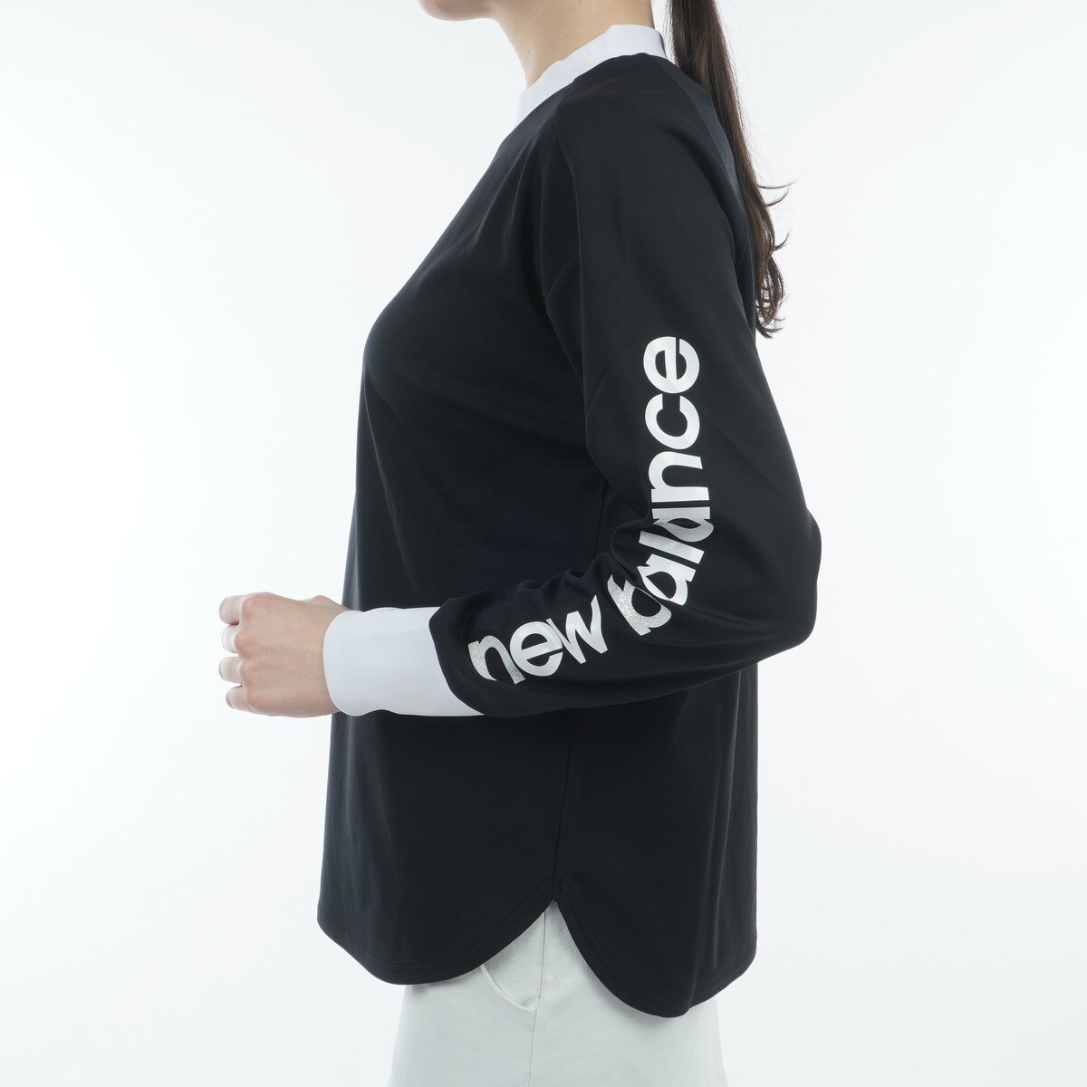 セール・アウトレット】長袖モックネックプルオーバー レディス(長袖