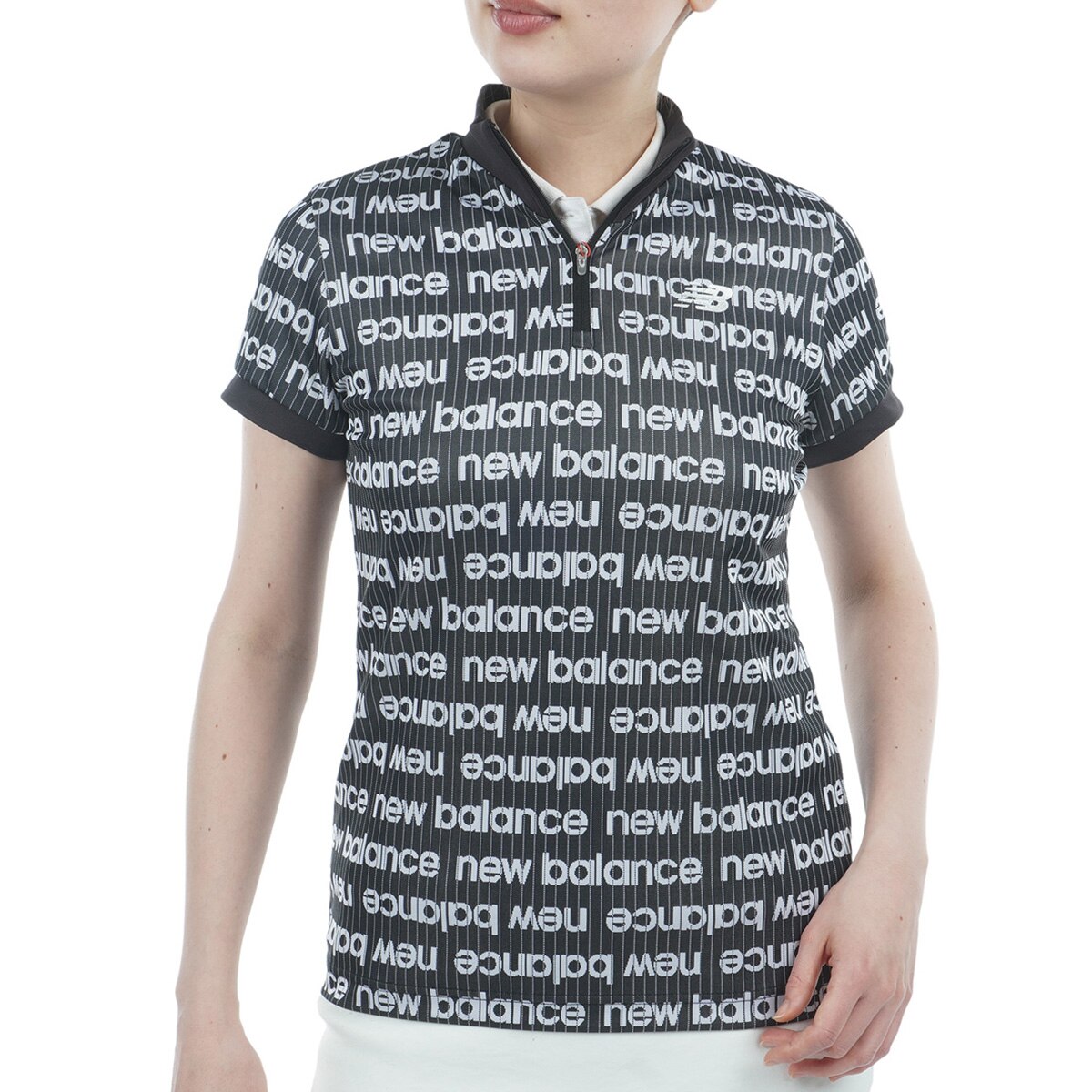 新品 レディース Orobianco オロビアンコ半袖ハーフジップ ハーフジップモックネック半袖プルオーバー レディス(トレーナー・パーカー)