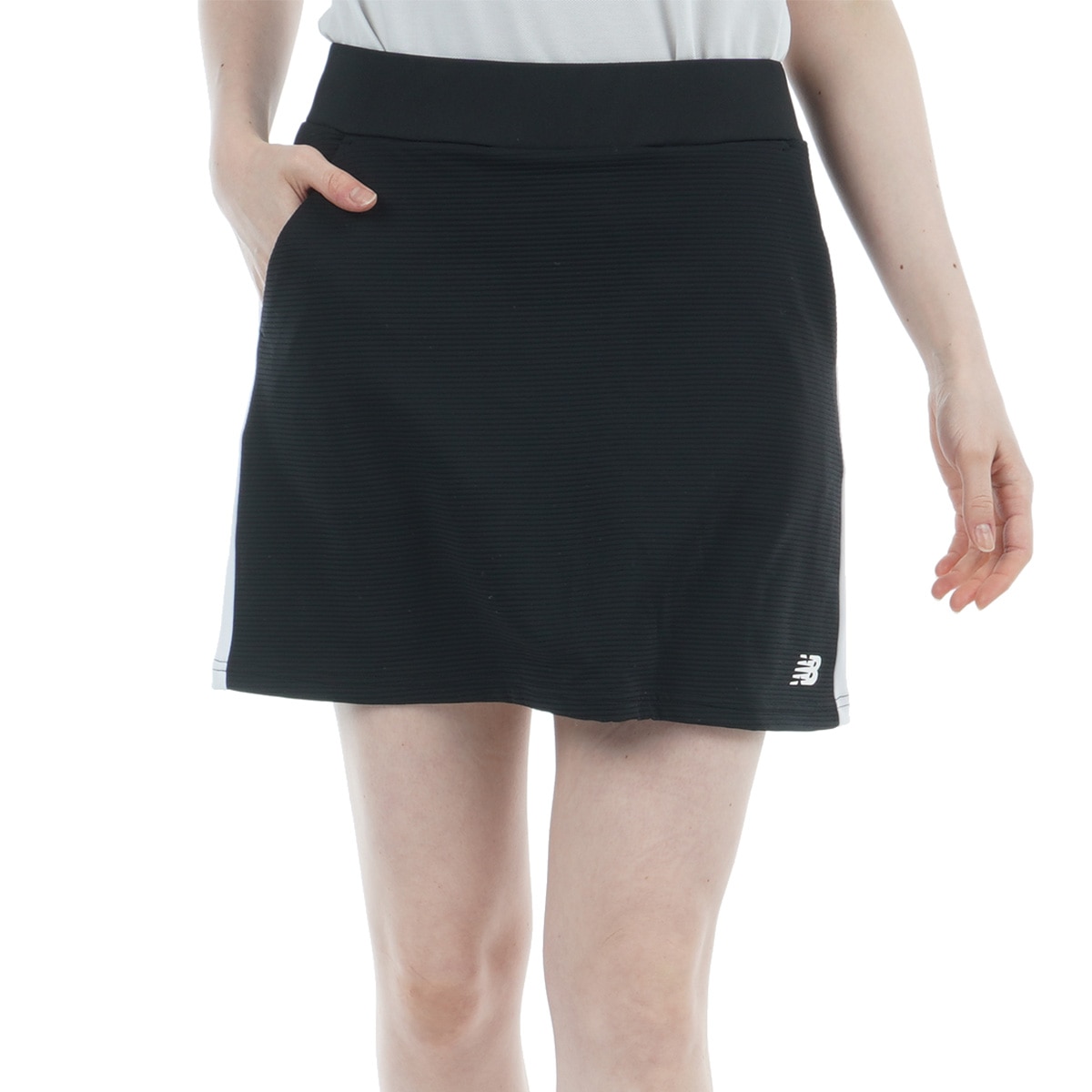 ニューバランスゴルフリバーシブルロゴラップスカートダウン生地