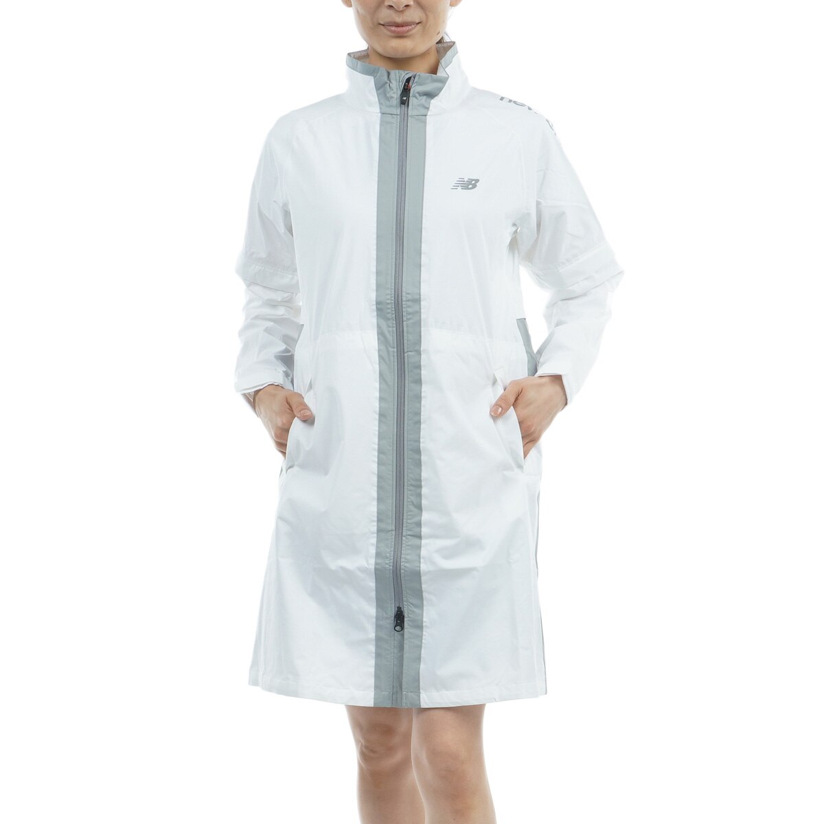 新品未使用タグ付き　レインウェア　ワンピース　2ウェイ セール・アウトレット】2WAYレインワンピース レディス(レインウェア