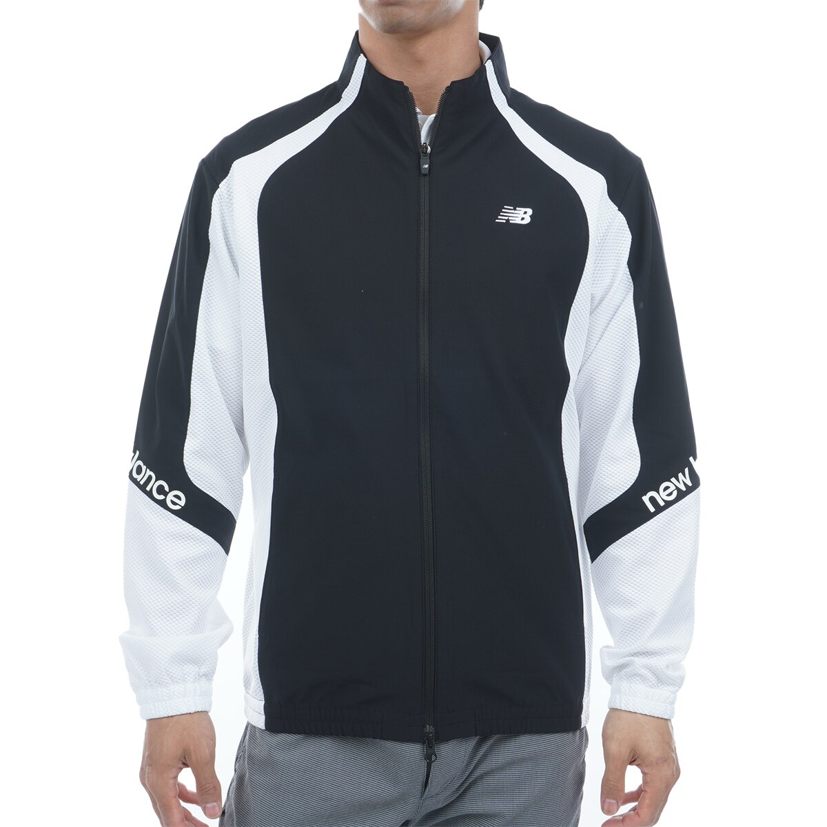 ニューバランス ゴルフ ストレッチ スウェット フルジップ ブルゾン ニューバランス ストレッチ スウェット フルジップ ブルゾン 012