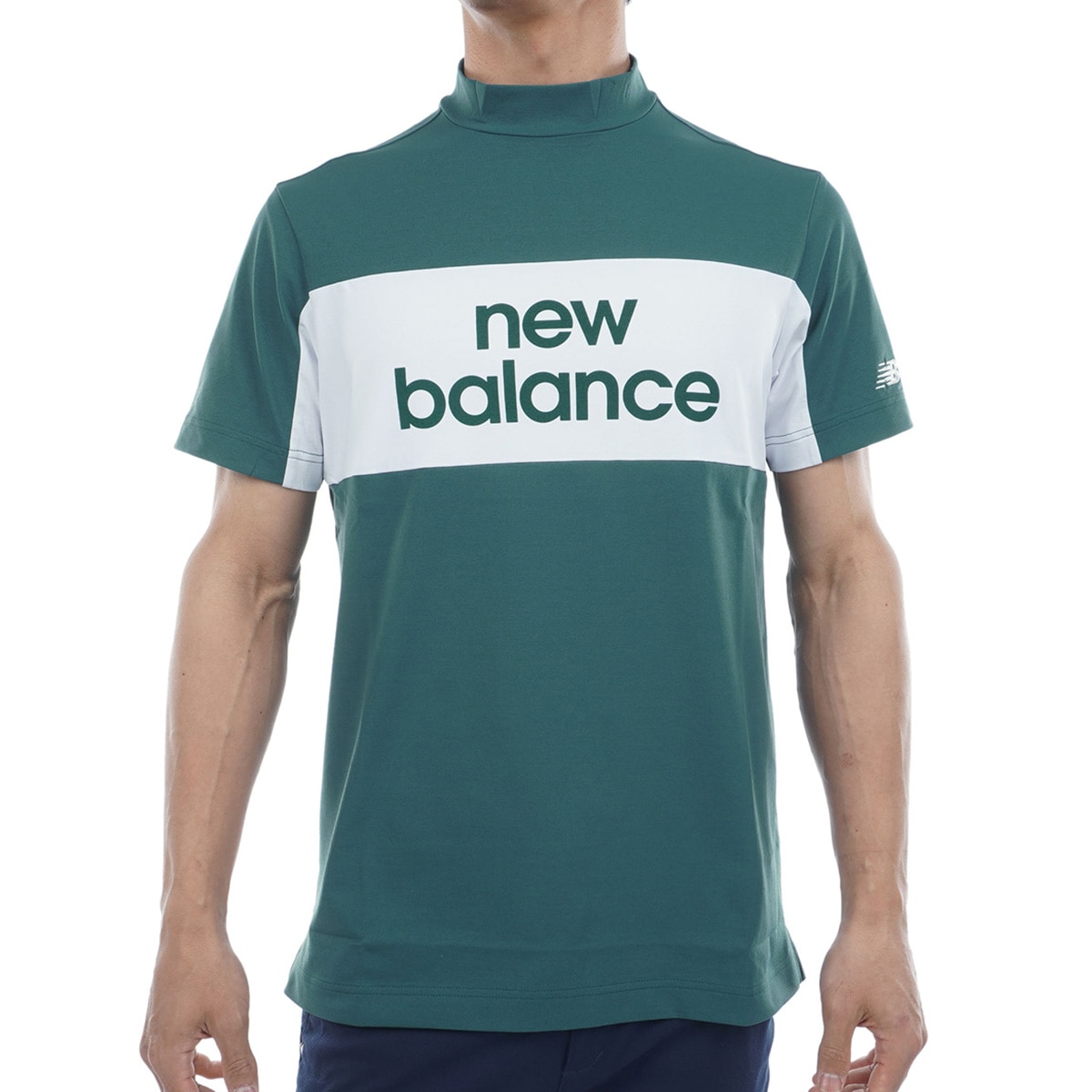 モックネック半袖プルオーバー(半袖シャツ・ポロシャツ)|New Balance