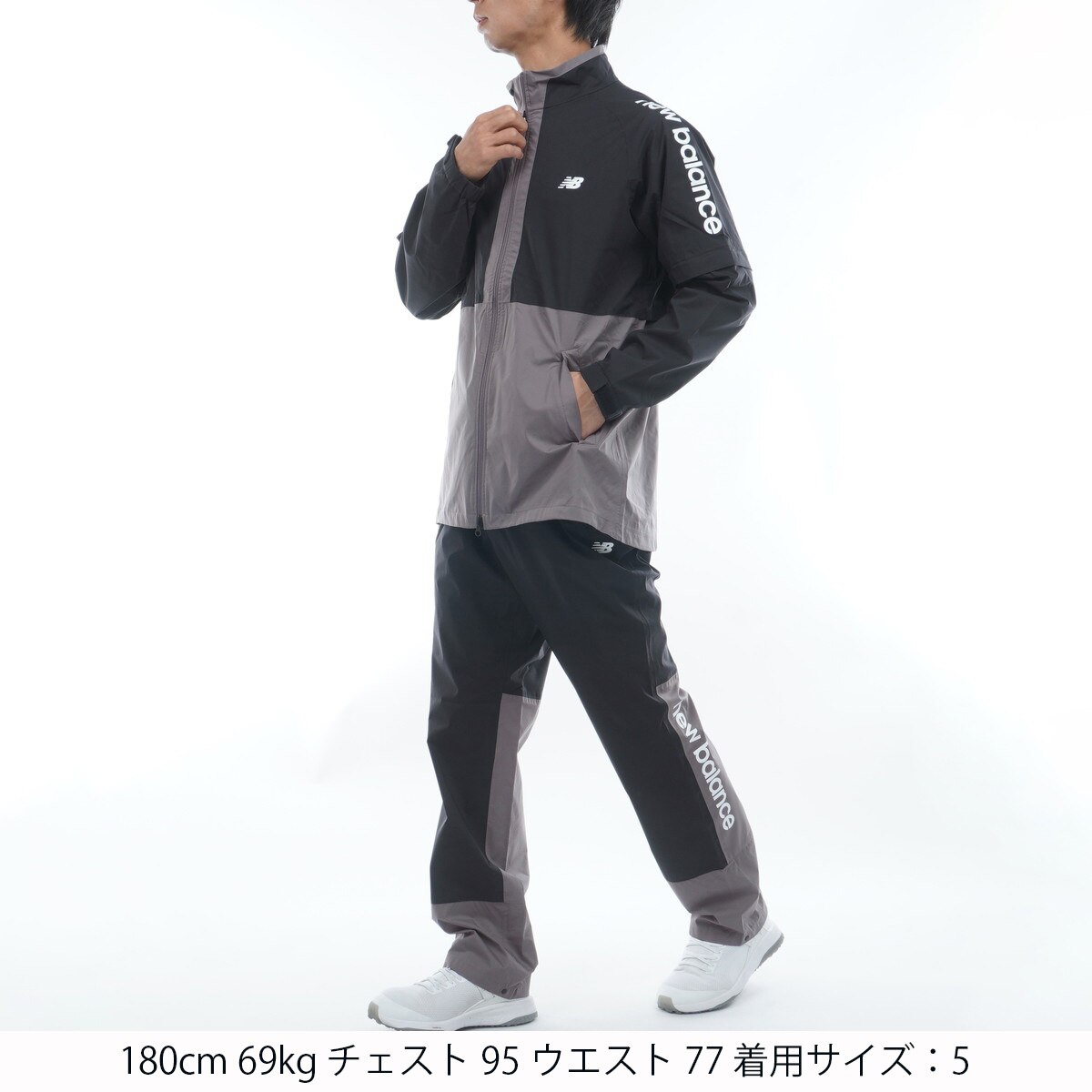 ストレッチ セットアップ2WAYレインウェア(レインウェア)|New Balance