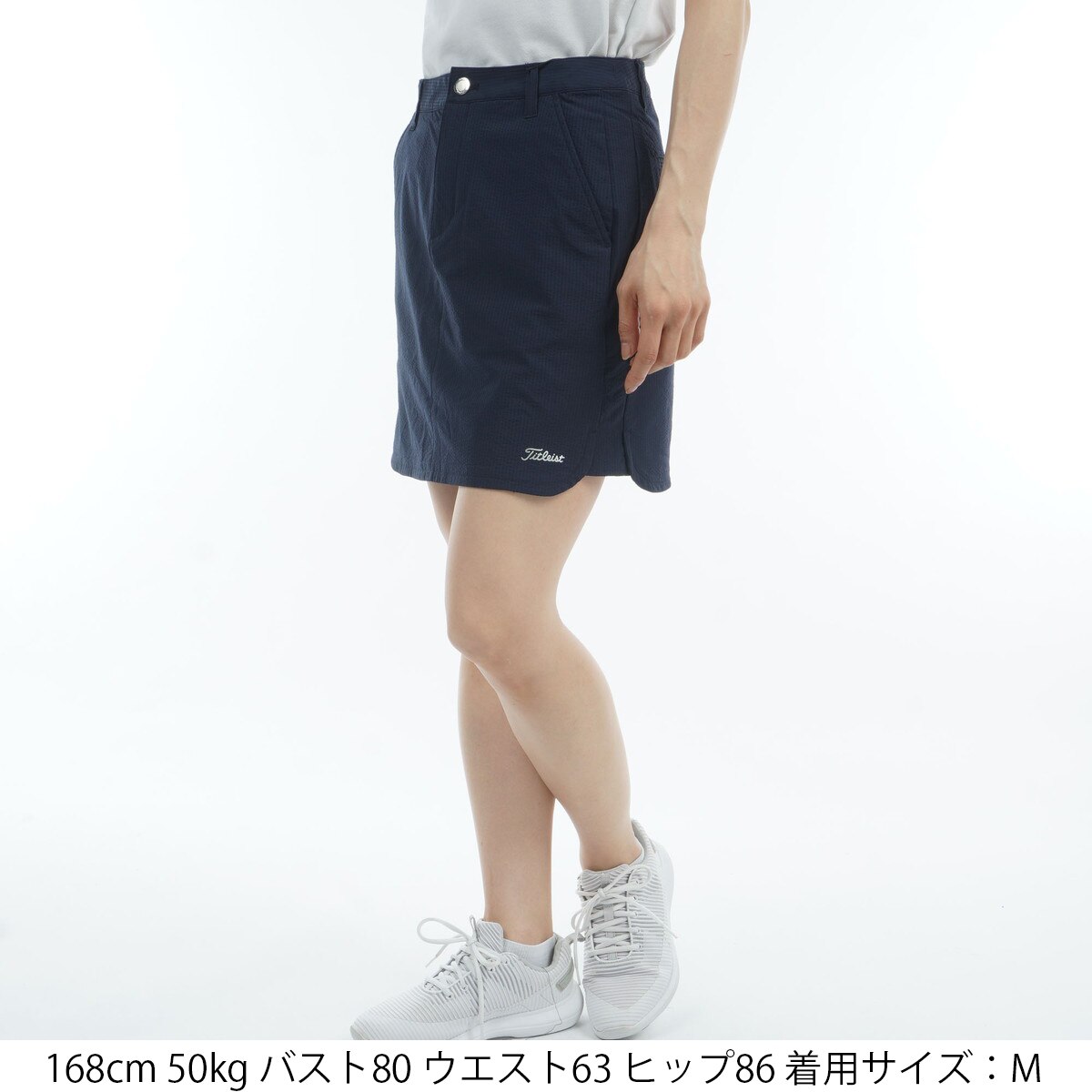 Titleist - ☆Titleist golf☆タイトリスト韓国　Hラインダウンスカート Titleist - ☆Titleist golf☆タイトリスト韓国 ロゴパターン