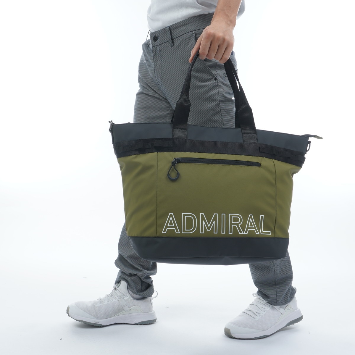 ポリエステルコーティングトートバッグ(トートバッグ)|Admiral