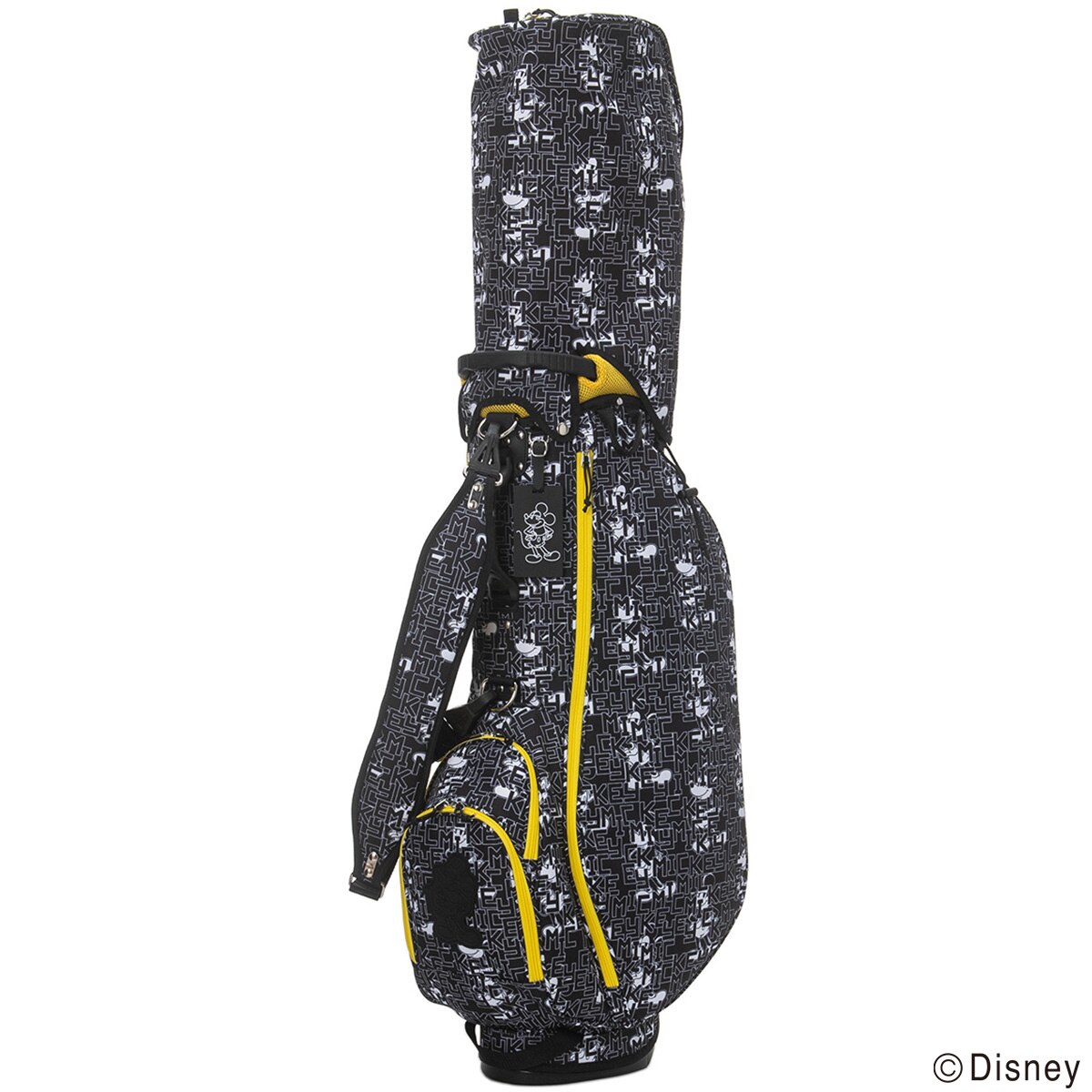 新品 BLACK MICKEY スタンドバッグ Amazon | ディズニー (Disney) BLACK MICKY ゴルフスタンド