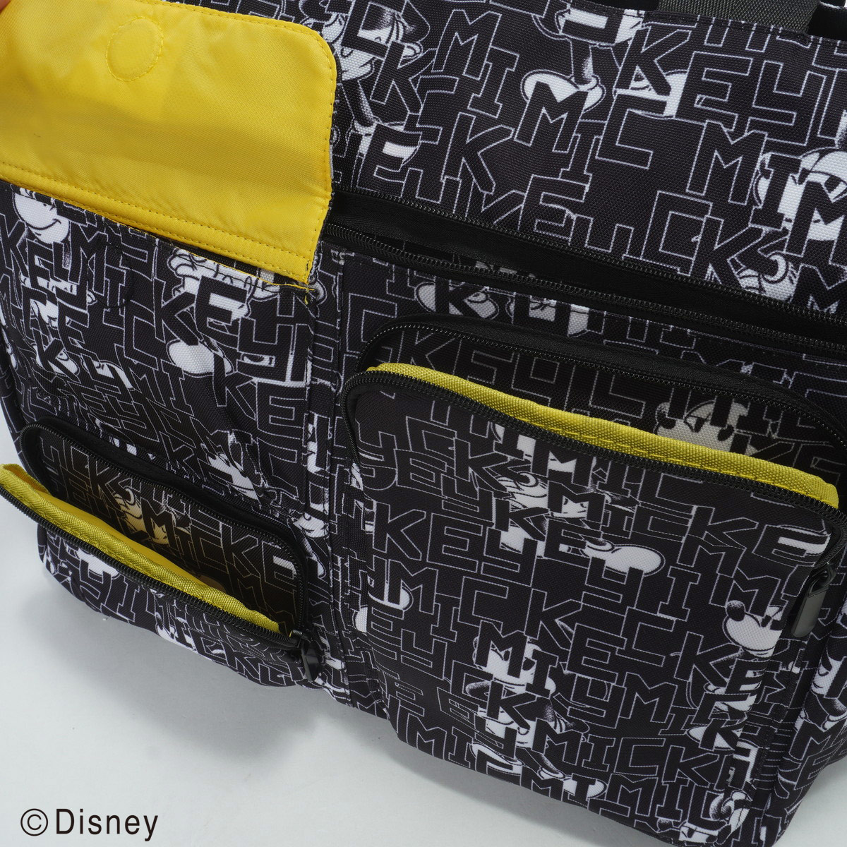 セール・アウトレット】モノトーン ミッキーゴルフ トートバッグ