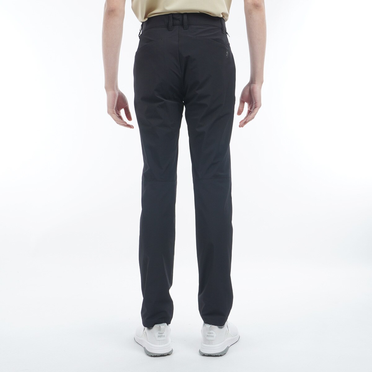 セール・アウトレット】ストレッチ ワイド テーパードパンツ(ロング