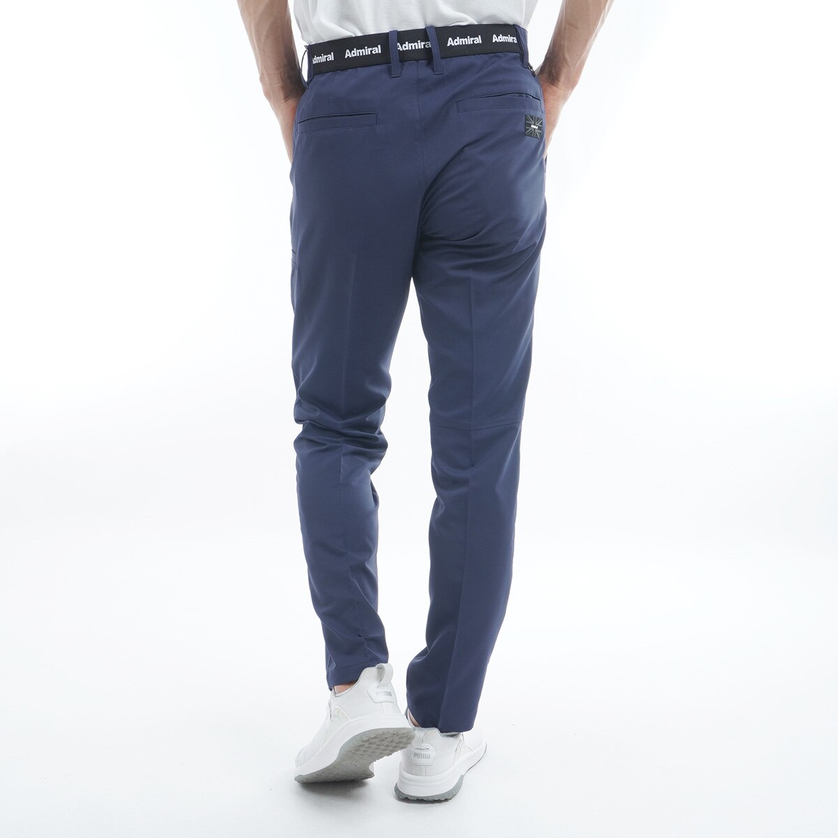 ストレッチ 打ち水 ワイドテーパードパンツ(ロングパンツ)|Admiral