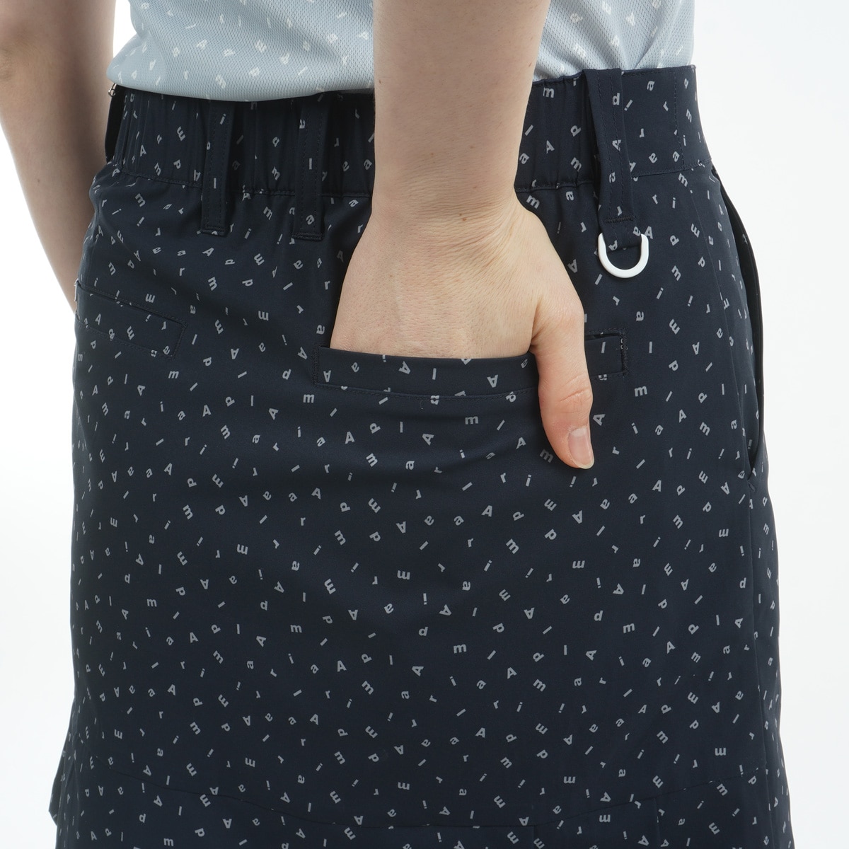 セール・アウトレット】ストレッチ ドライタフタ ダンシングロゴ