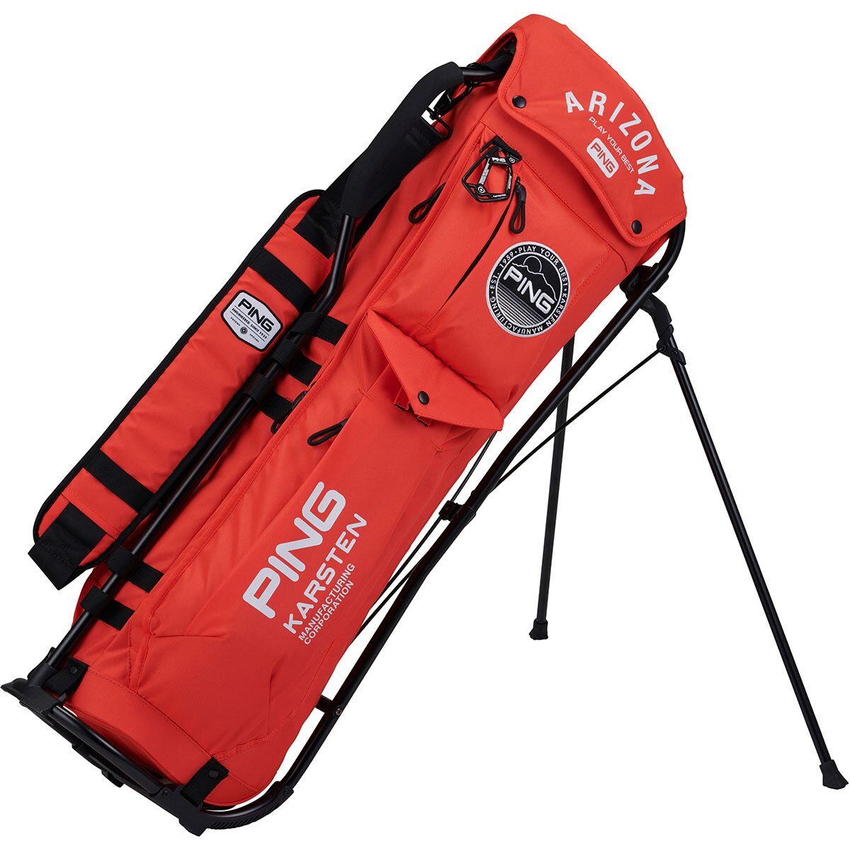 パイプフレームスタンドキャディバッグ(【男性】キャディバッグ)|PING