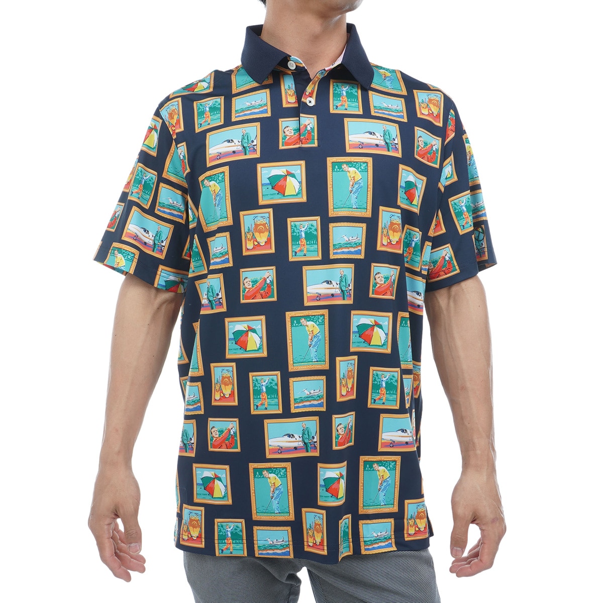 セール・アウトレット】PUMA×AP ストレッチ フォト 半袖ポロシャツ