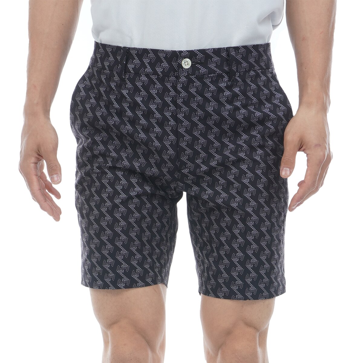 セール・アウトレット】ストレッチ GMプリントショートパンツ(ハーフ